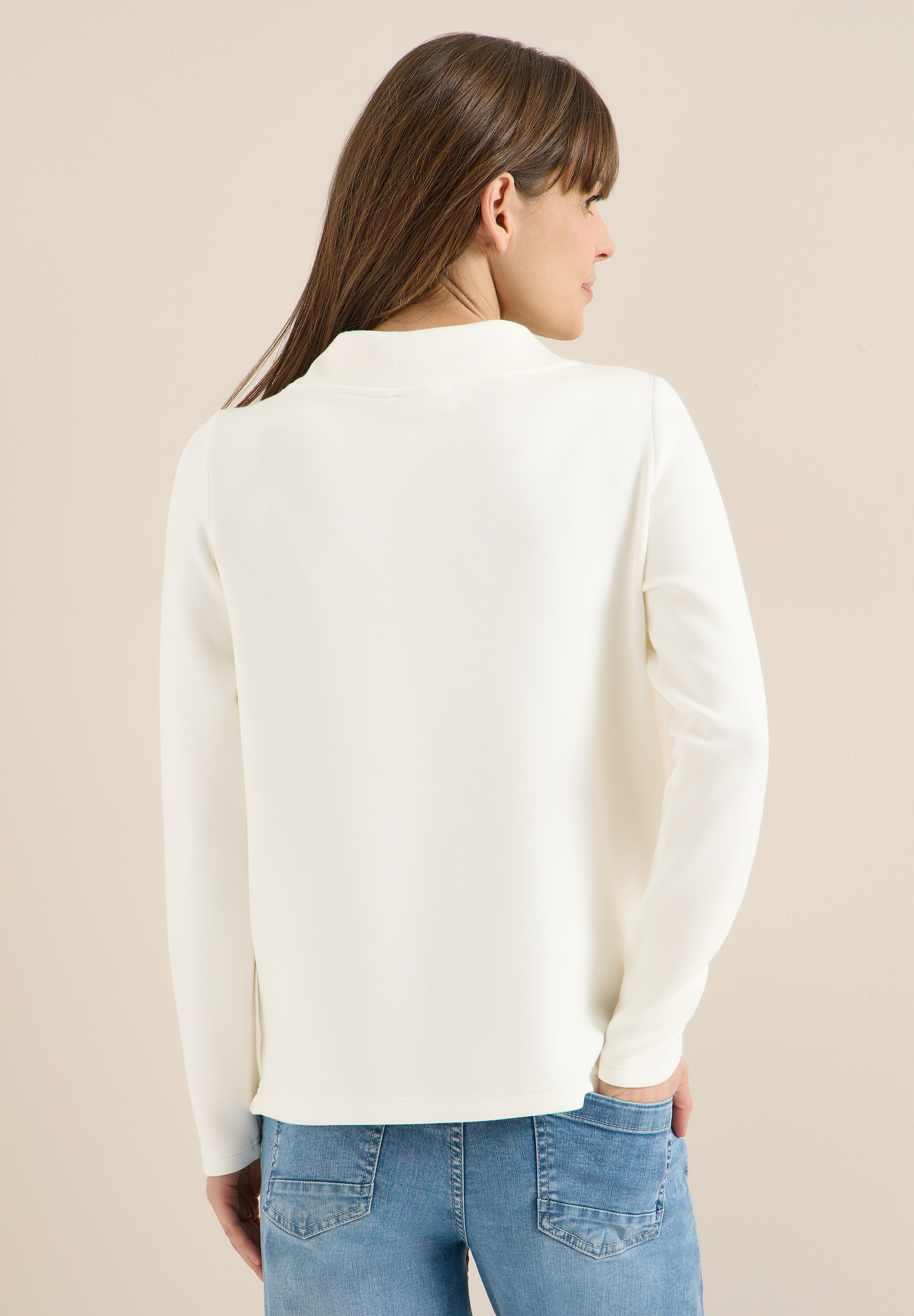 Cecil Sweatshirt , aus softem Materialmix
