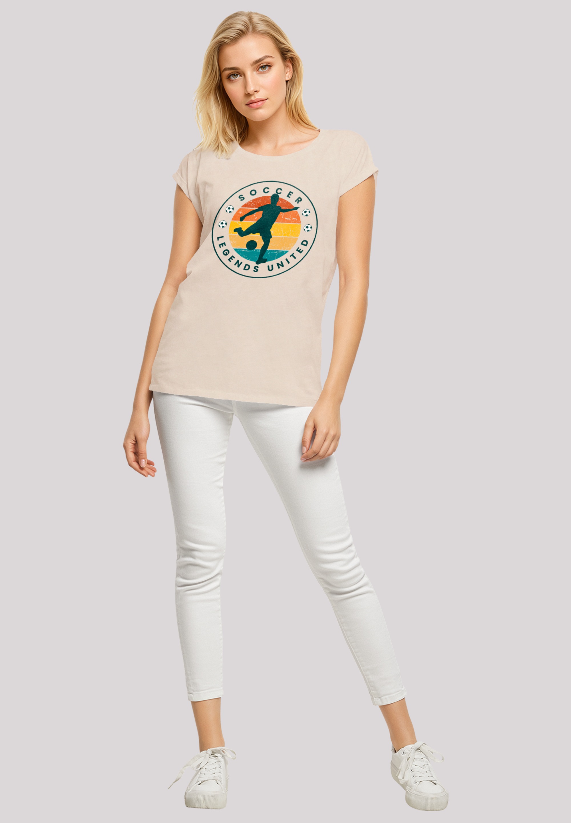 F4NT4STIC T-Shirt »Soccer Legends United«, Premium Qualität