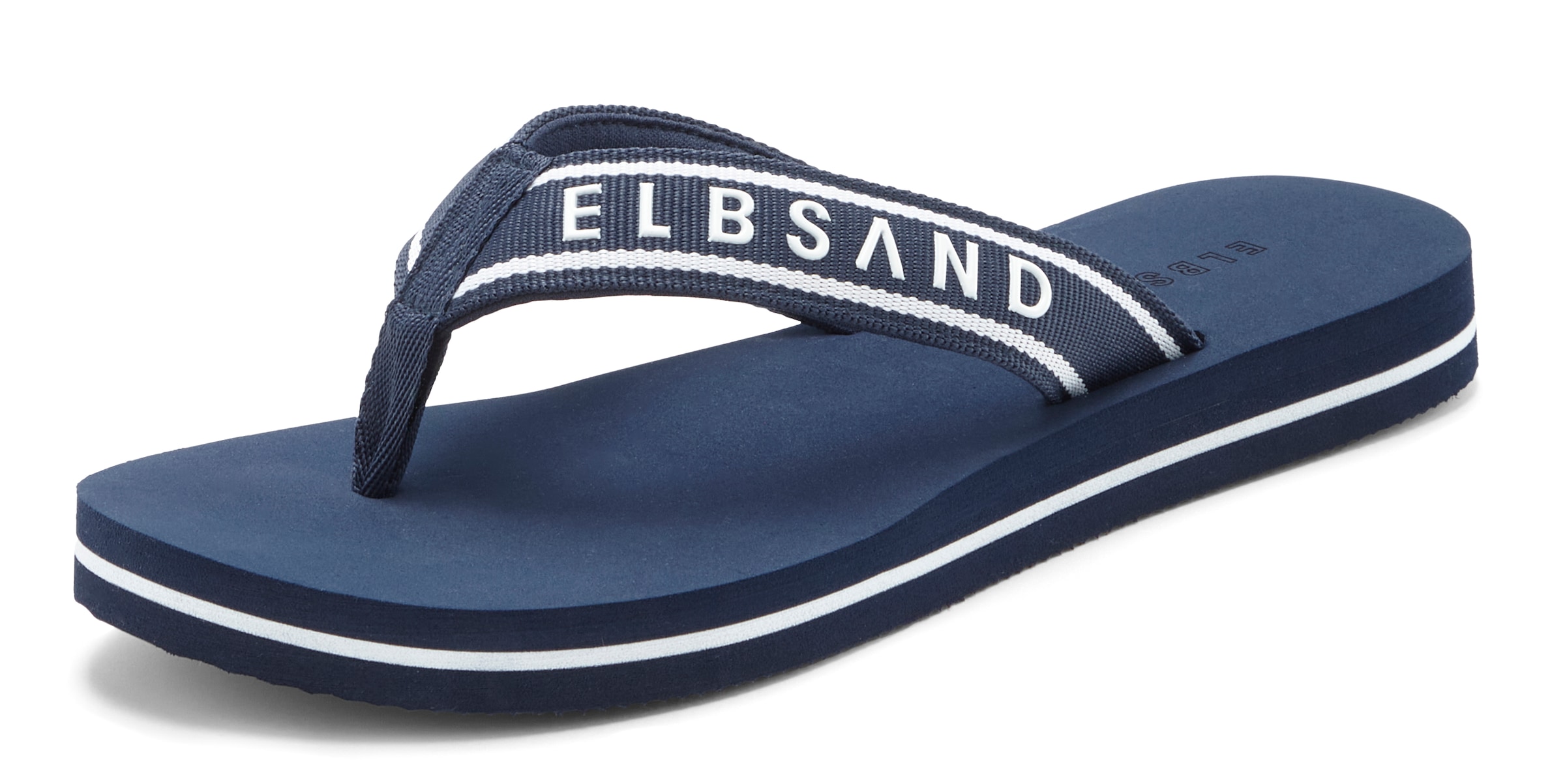 Elbsand Badezehentrenner »Sandale, Badeschuh, Pantolette, Badelatsche, Flip Flop, Badeschlappe«  NEU Zehentrenner mit wasserabweisender und ultraleichter Sohle VEGAN