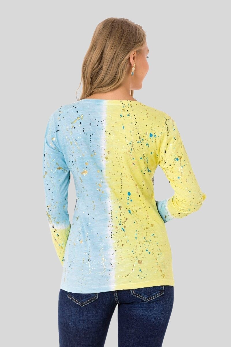 Cipo & Baxx Sweatshirt »SWEATSHIRT«, (1 tlg.), aufregenden Muster und dem coolen Markenprint