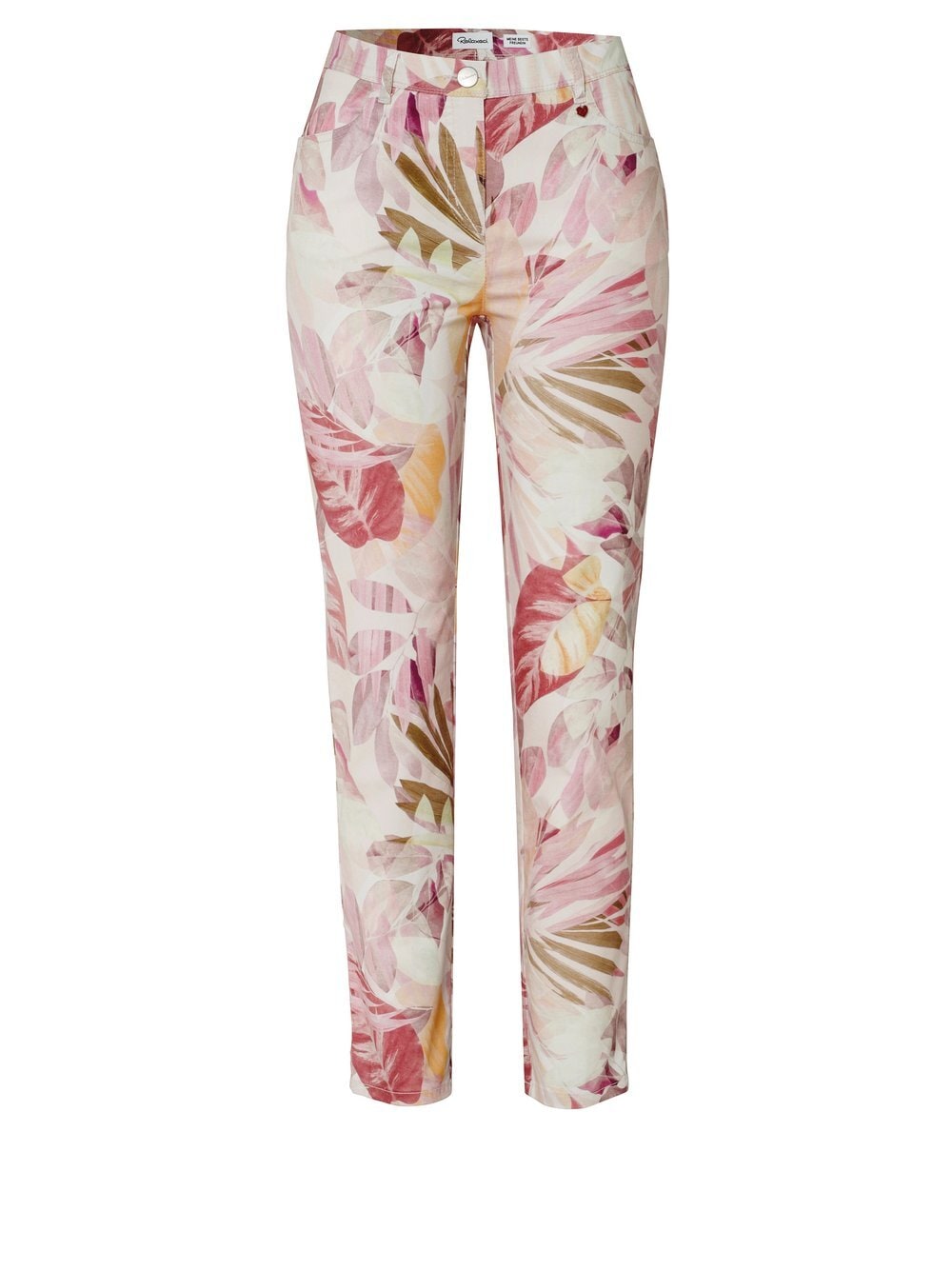 Relaxed Stretch-Hose »Meine beste Freundin 7/8«  mit kreativem Blumenmuster