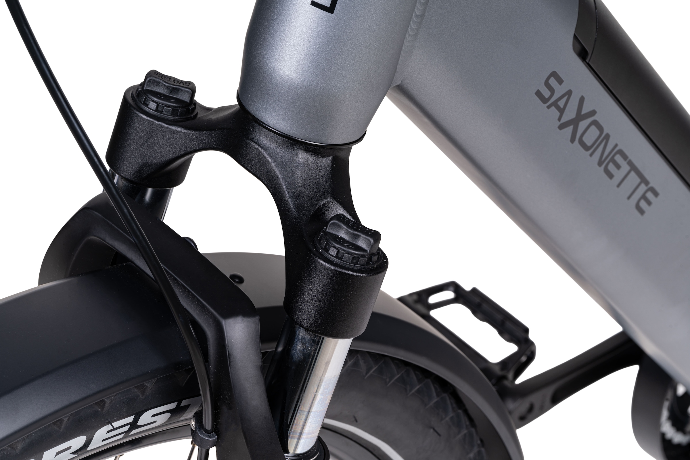 SAXONETTE E-Bike »SAXONETTE X-Road 5.2 E- All Terrain Bikes«, 7 Gang, Shimano, Altus 7 Gänge, Heckmotor 250 W, (Packung), (mit integr. Akku), Elektrofahrrad für Alltag und Einkauf
