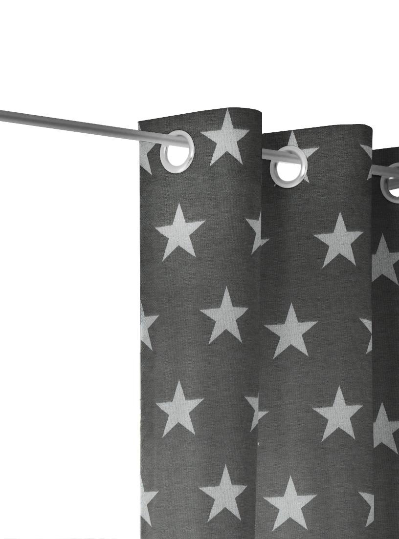 Thumbnail - Wirth Vorhang "FELINO" Ösen 1 Stk. tlg.