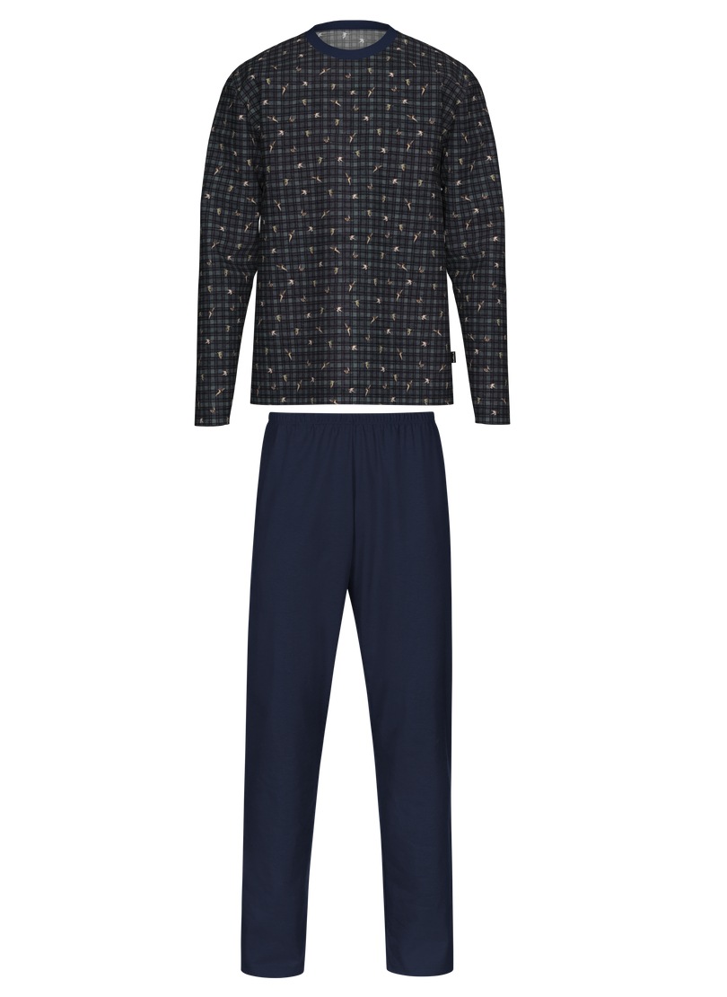 Trigema Schlafanzug »TRIGEMA Pyjama mit Entenmuster« 1