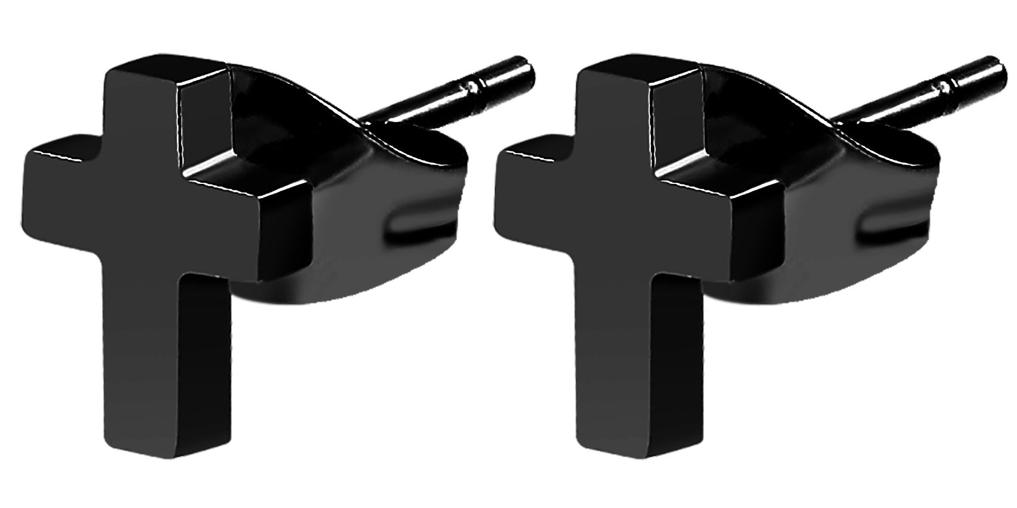 Adelia´s Paar Ohrhänger »Unisex Ohrringe – Ohrstecker aus Edelstahl« Perfekt als Geschenk zum einfach so