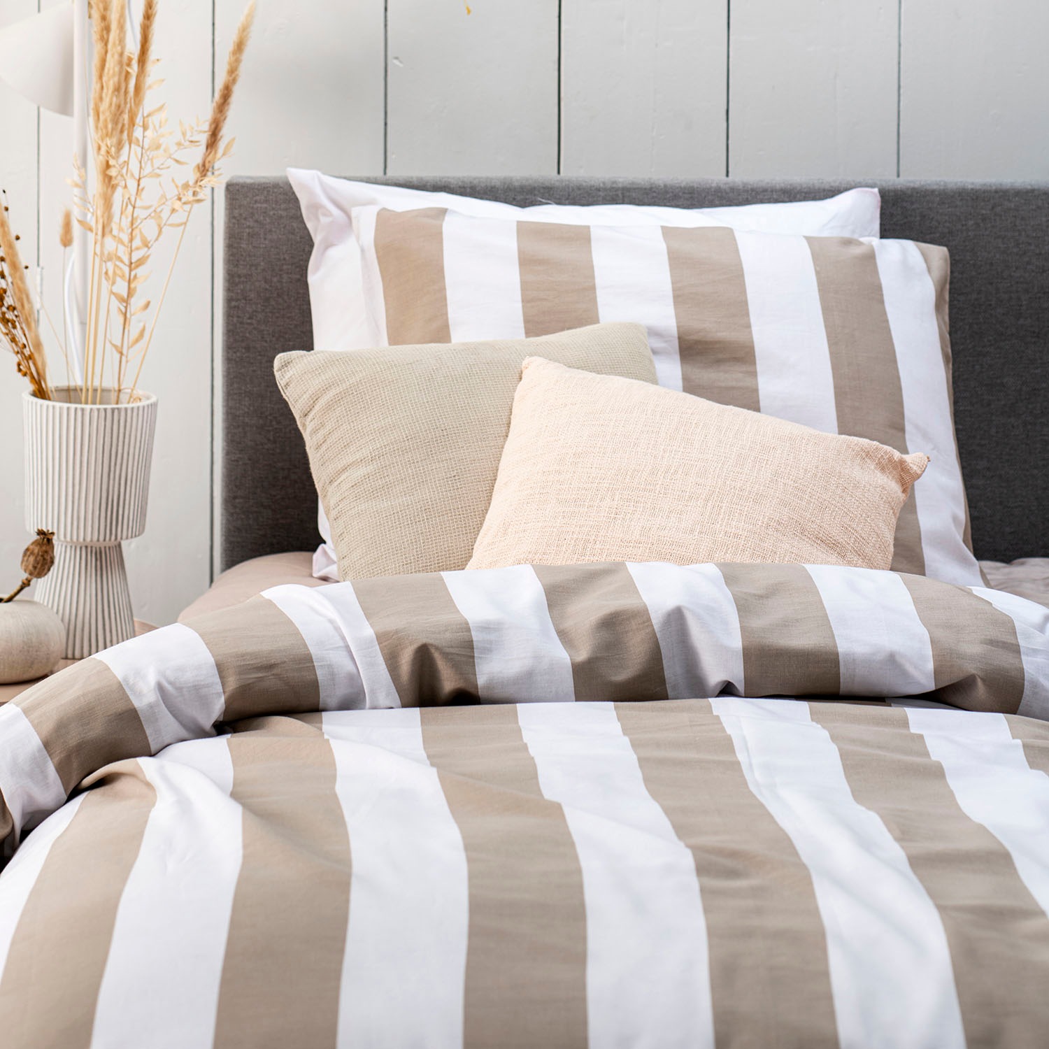 Cinderella Bettwäsche "Jacky" mit Blockstreifen günstig online kaufen