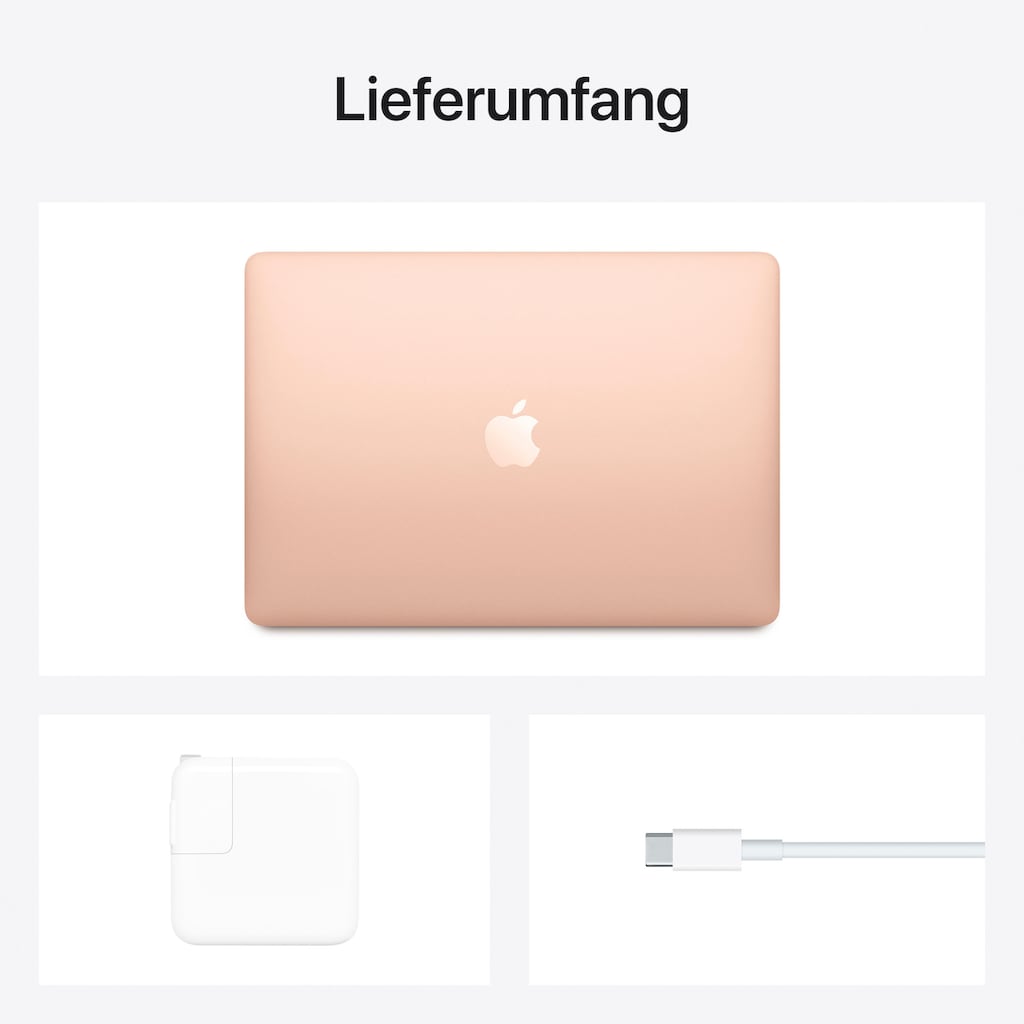 Apple Notebook »MacBook Air«, 33,78 cm, / 13,3 Zoll, Apple, M1, M1, 512 GB SSD, 8-core CPU