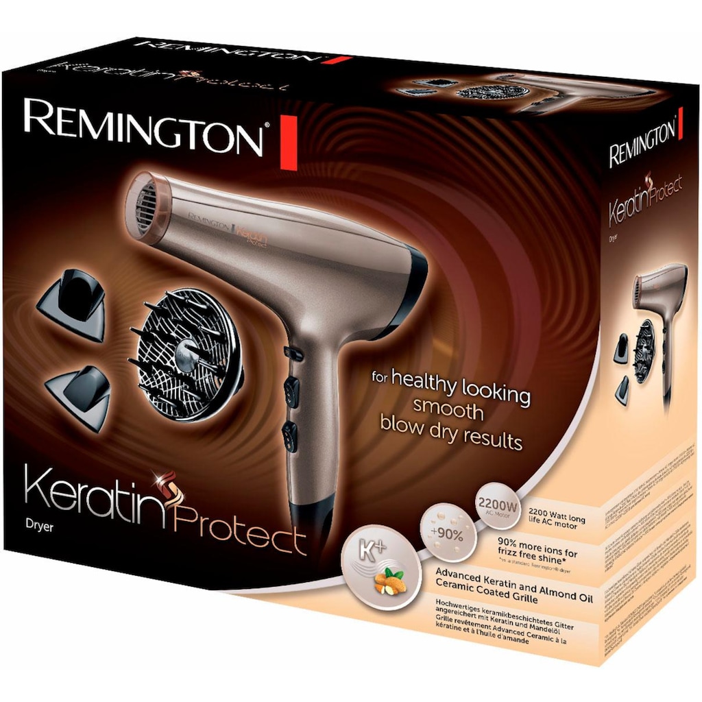 Remington Haartrockner »AC 8002«, 2200 W, 3 Aufsätze