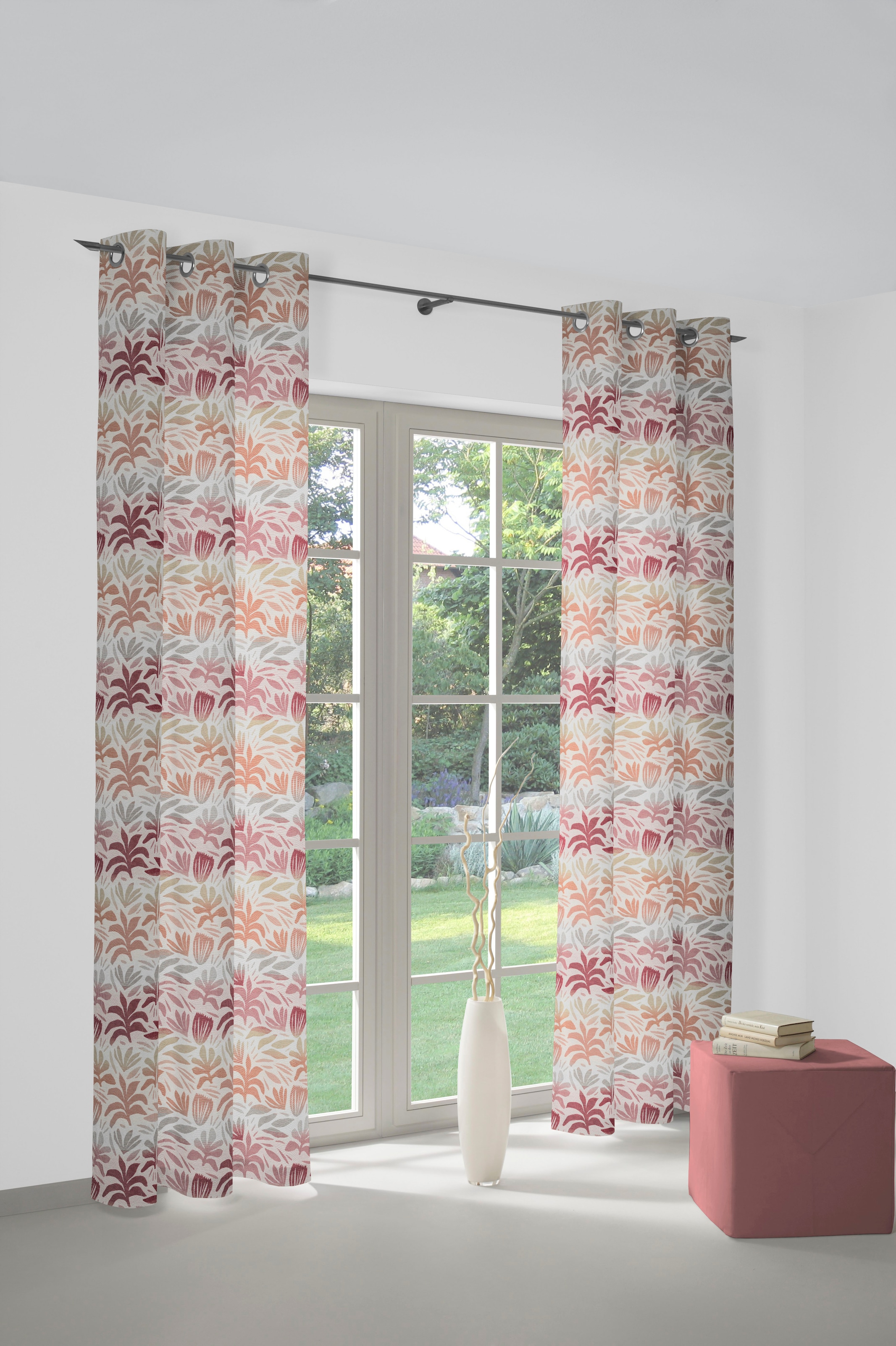 Wirth Vorhang "Kairo" Ösen 1 Stk. tlg. günstig online kaufen