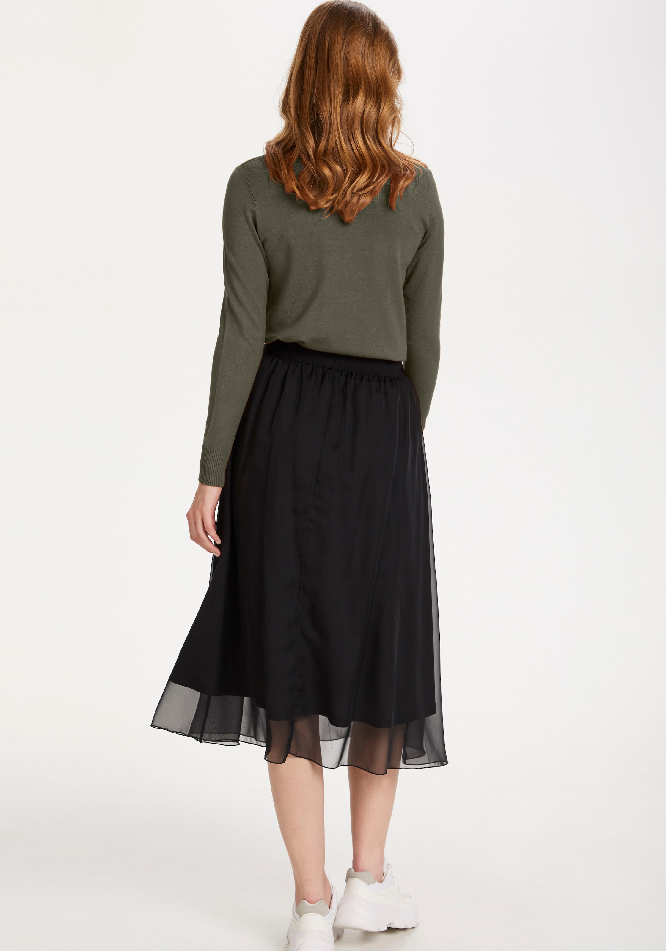 Saint Tropez Rollkragenpullover »MilaSZ J2046«, mit Viskose