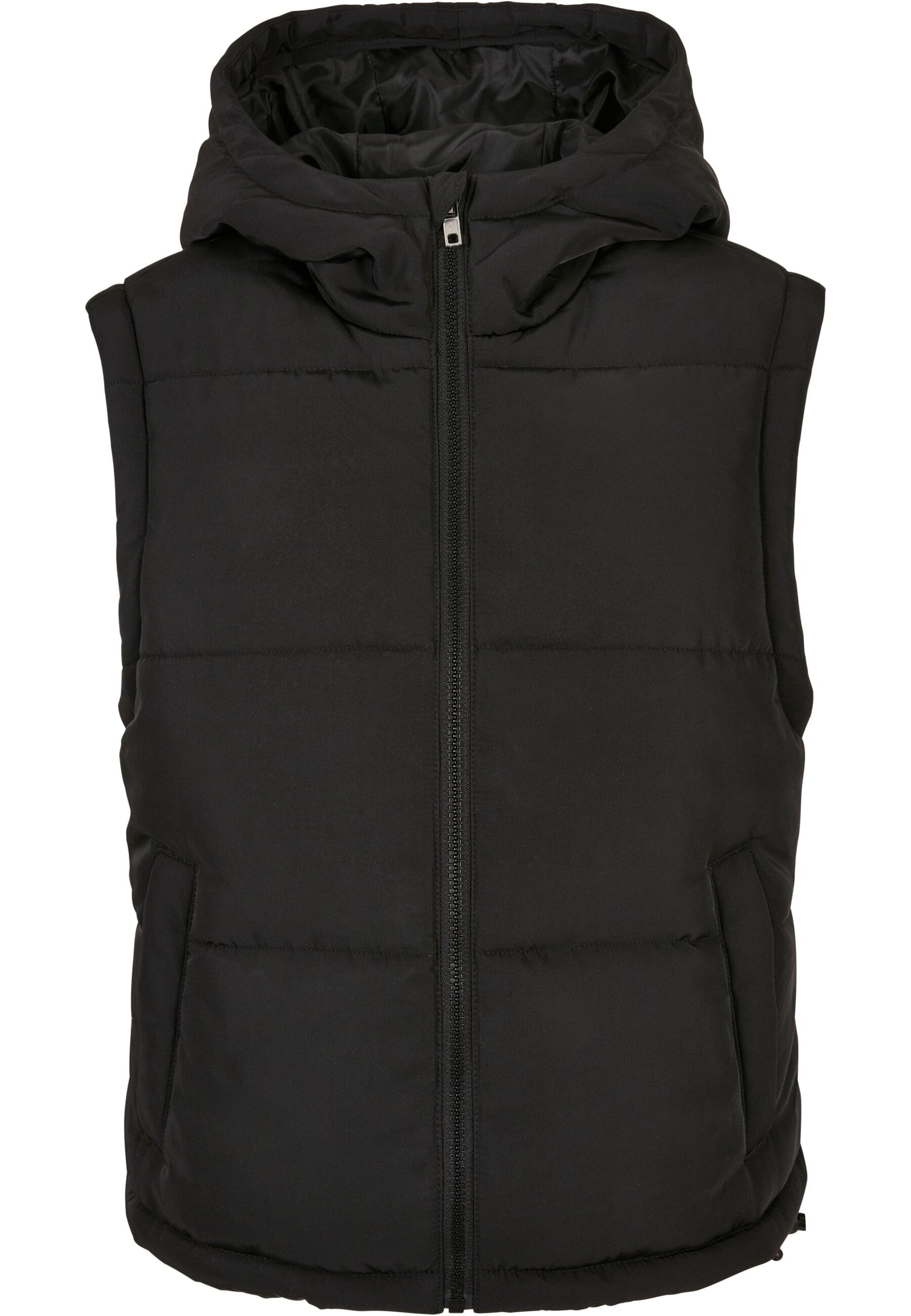 Jerseyweste »Urban Classics Damen Ladies Recycled Twill Puffer Vest«, (1 tlg.)