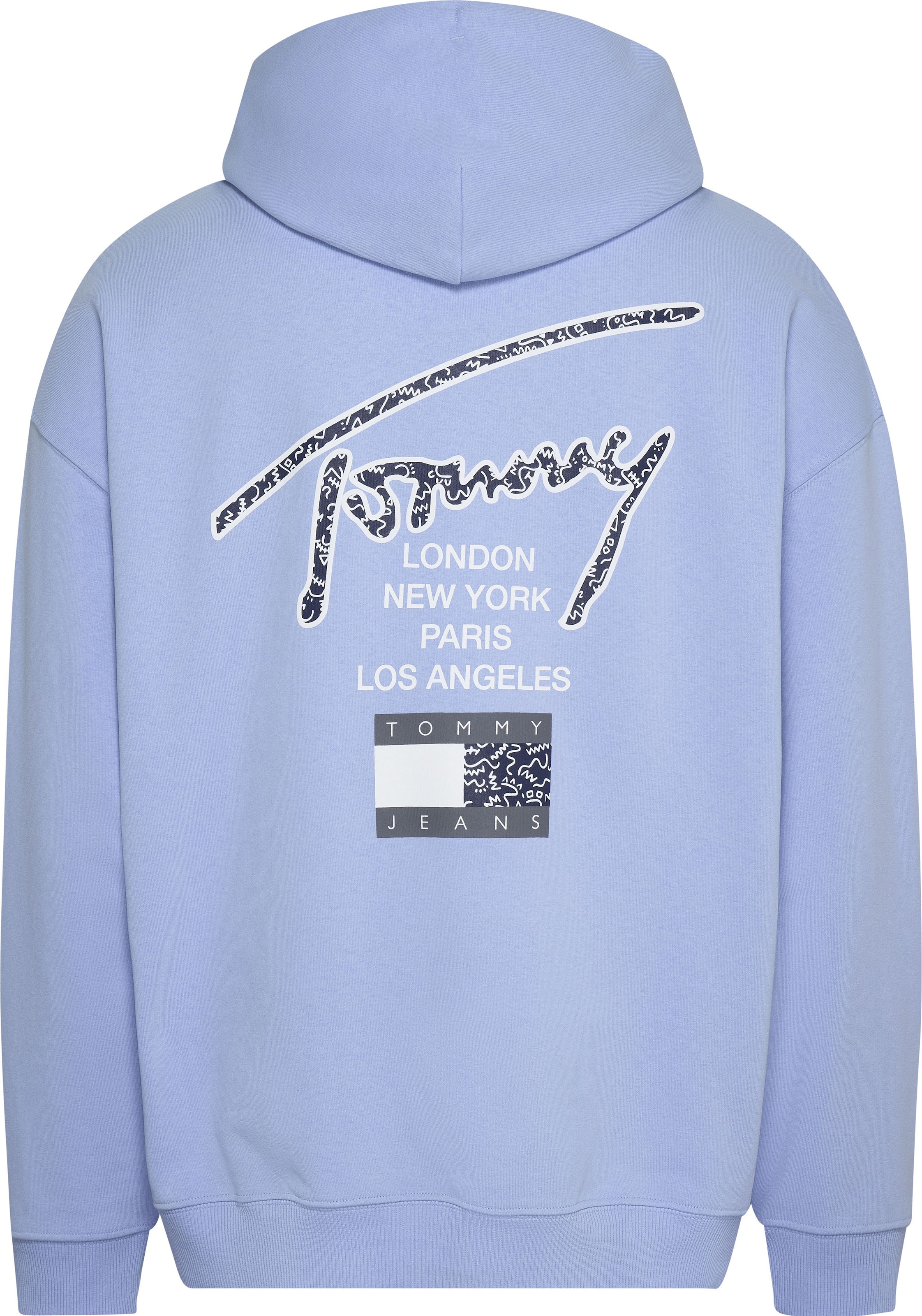 Tommy Jeans Kapuzensweatshirt »TJM OVZ AOP BACK HOODIE«