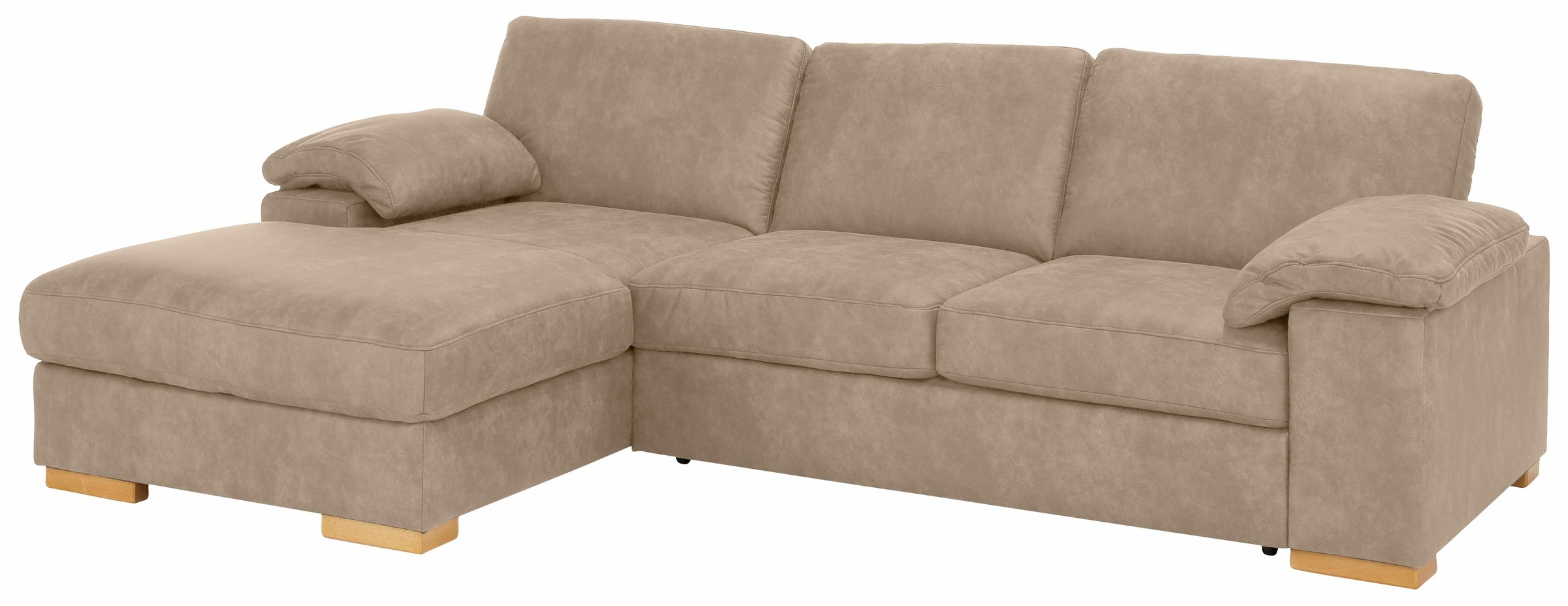 Home affaire Ecksofa »Ventura L-Form«, wahlweise mit Bettfunktion und Bettfunktion/Bettkasten