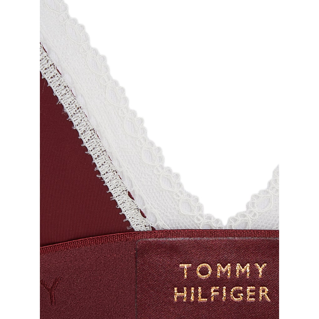 Tommy Hilfiger Underwear Bügelloser BH »TRIANGLE BRA (EXT SIZES)«, mit Spitze
