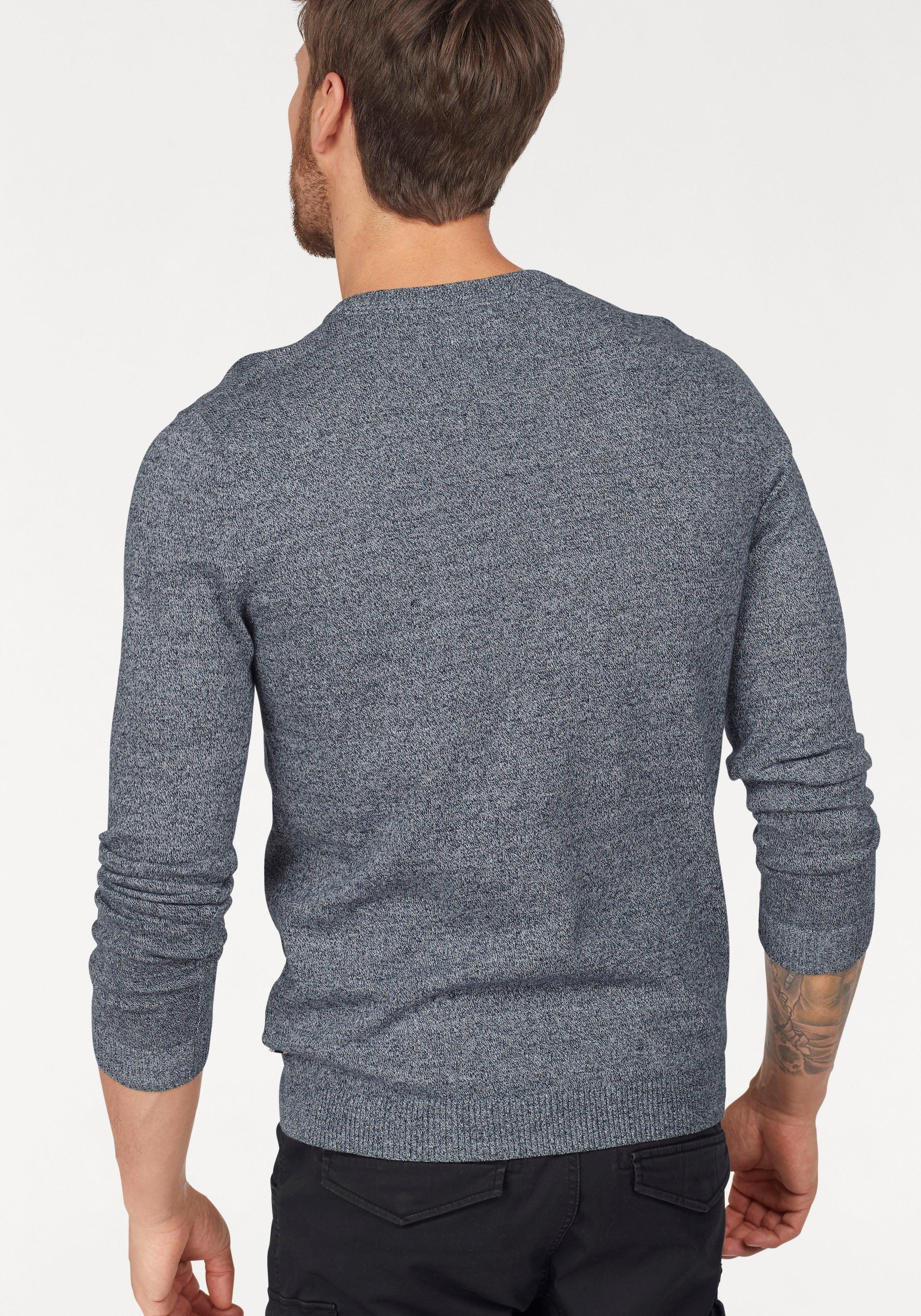 Jack & Jones Herren V-Ausschnitt Pullover JJEBASIC KNIT V-NECK günstig online kaufen