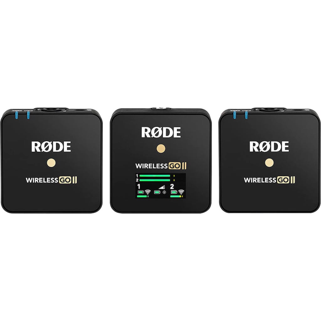 RØDE Mikrofon »Wireless GO II«, (Set)