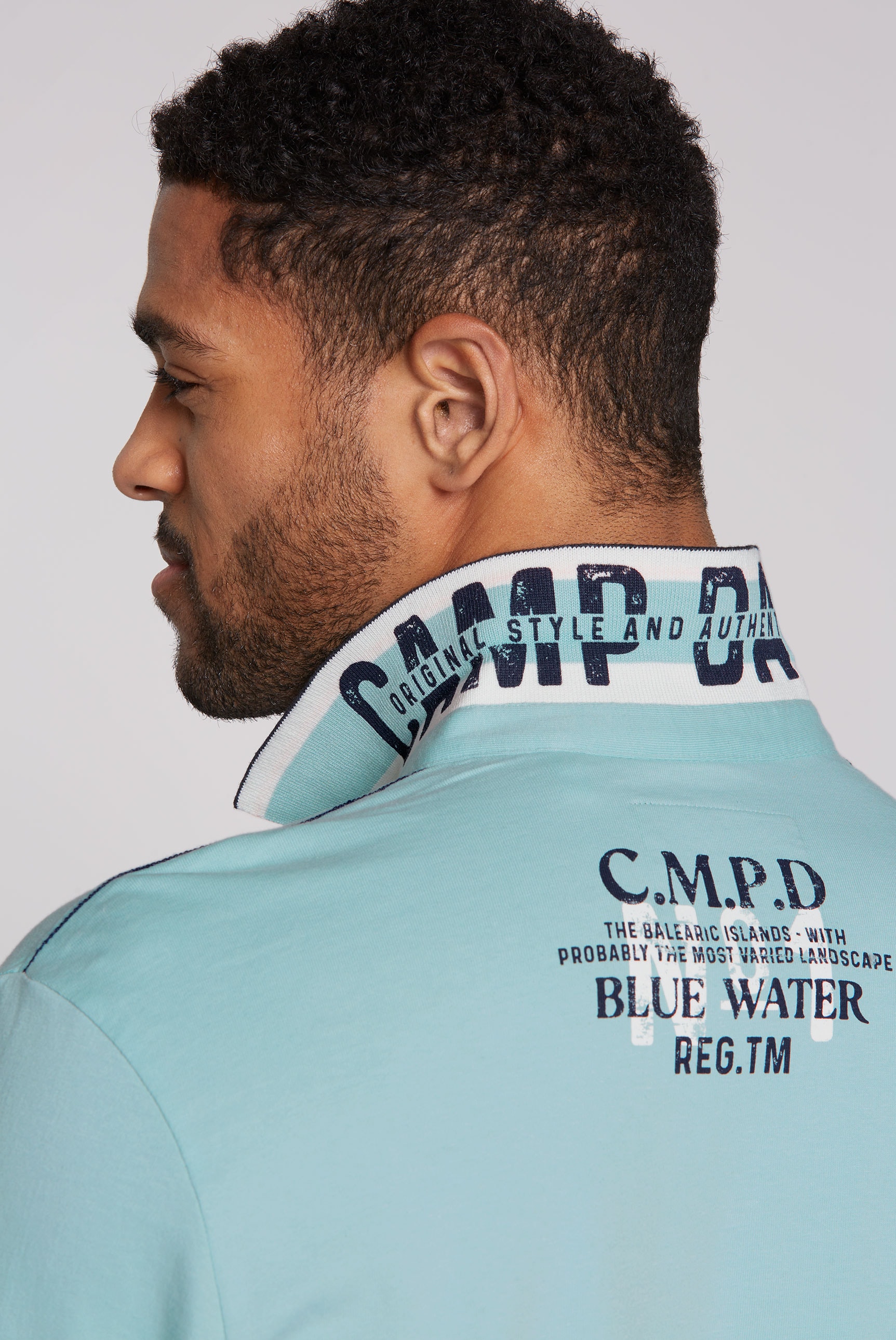 CAMP DAVID Poloshirt, mit Logo Artworks
