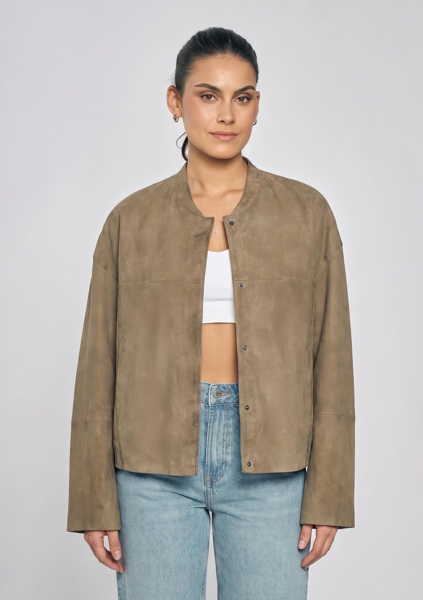 Freaky Nation Lederjacke "Luna Dust-FN"