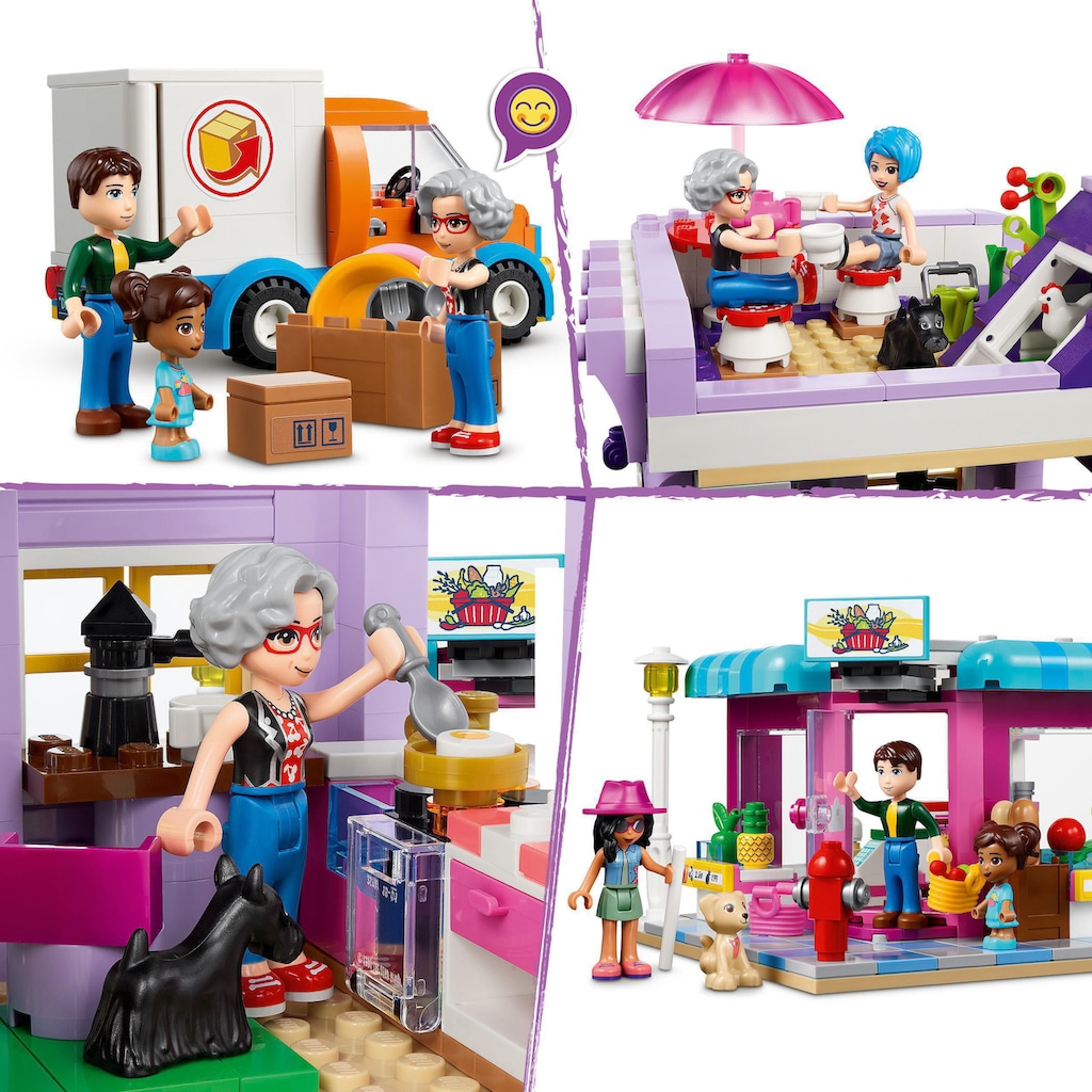 LEGO® Konstruktionsspielsteine »Wohnblock (41704), LEGO® Friends«, (1682 St.)