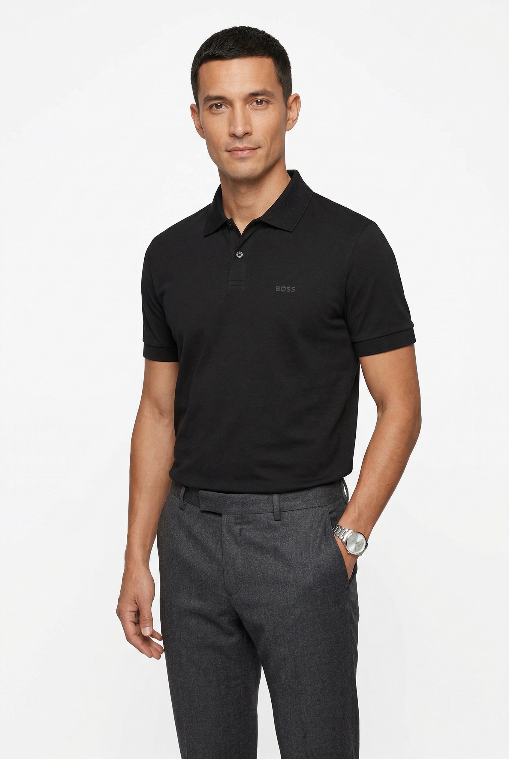 BOSS GREEN Poloshirt "Pio 2 Jersey Regular Fit" Cotton Jersey Polo, pflegeleicht 100% Baumwolle