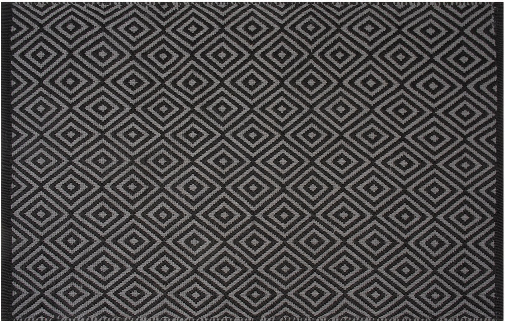 PAD Fußmatte "ANGIE, Schmutzfangmatte" rechteckig 8 mm Höhe Rauten Muster, günstig online kaufen