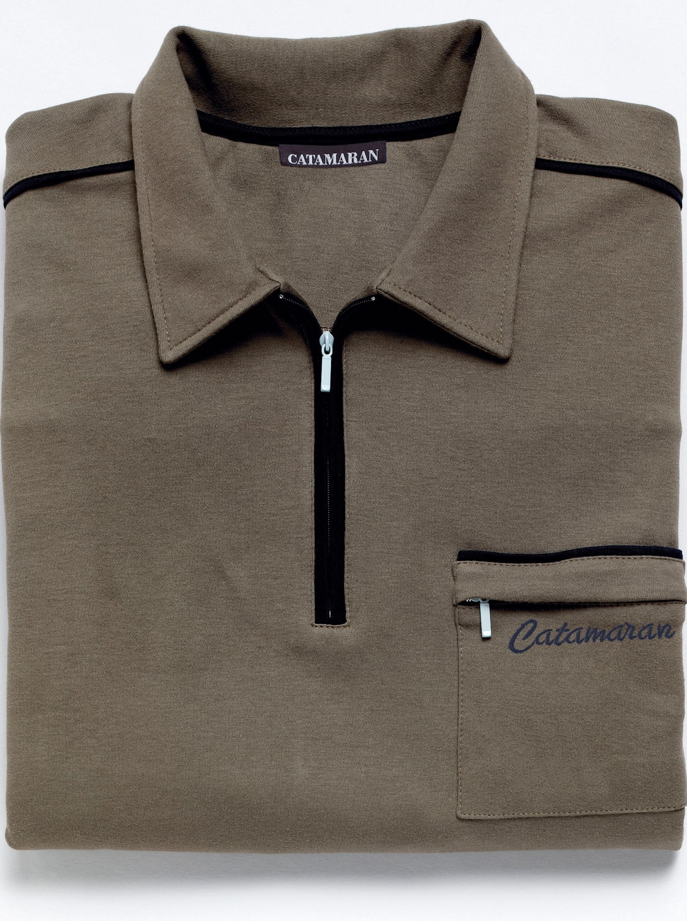 Poloshirt »Langarm-Poloshirt«, (1 tlg.)