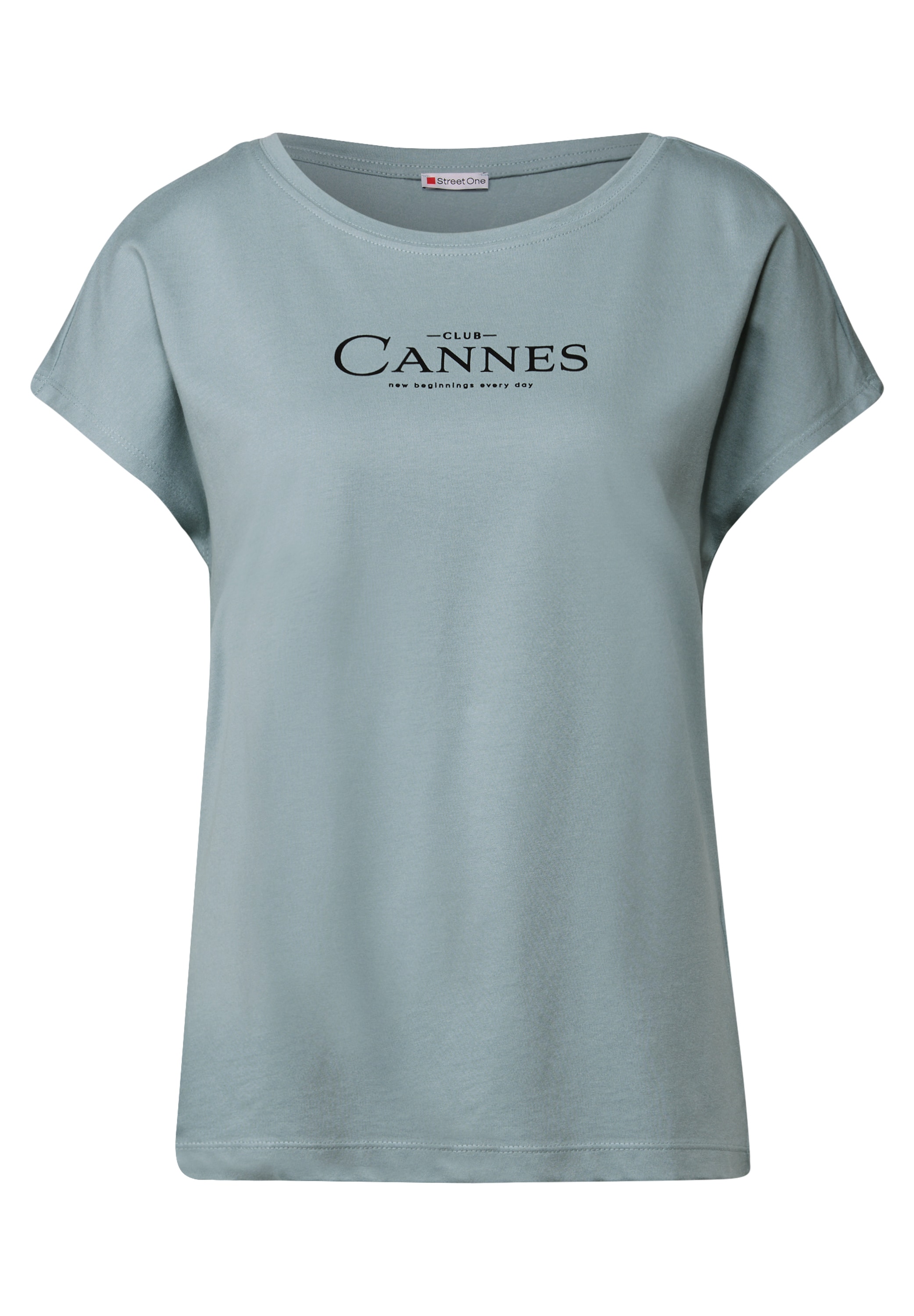 STREET ONE T-Shirt, im soften Baumwoll-Mix