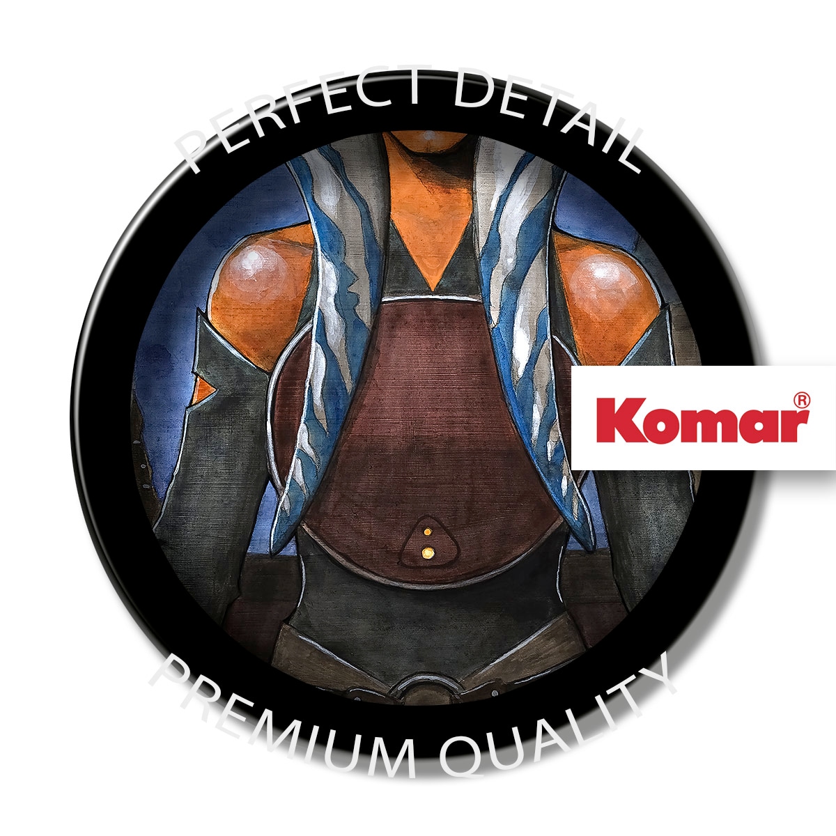 Komar Wandbild »Star Wars Ahsoka«, Disney, (Set, 1 St.), 30 x 40 cm (Breite x Höhe) - Kinderzimmer, Dekoration