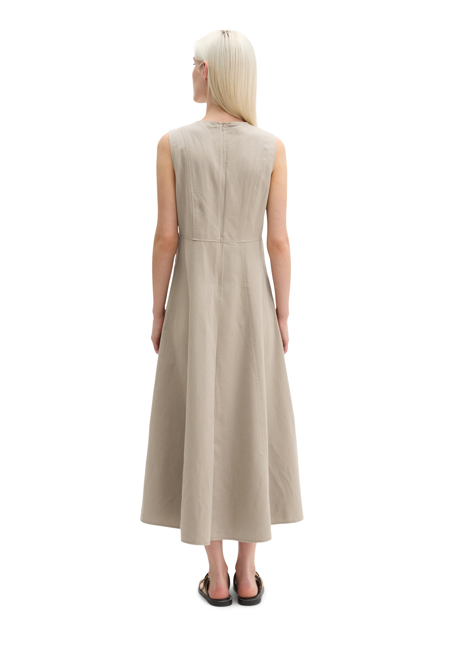 Marc O'Polo Midikleid »aus Organic-Cotton-Lyocell-Leinen-Mix«