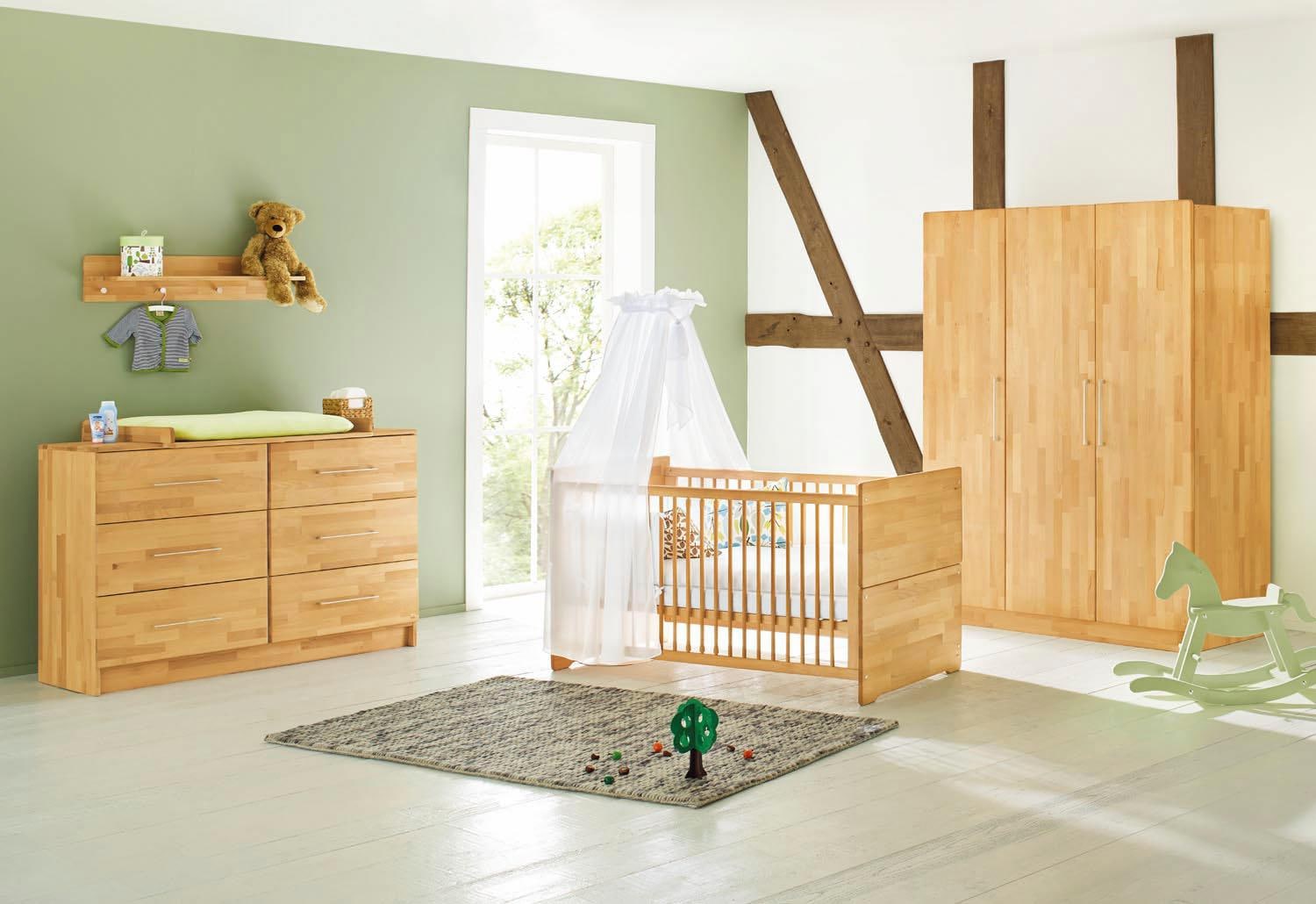 »Natura«, groß; BAUR Pinolino® Europe | Kinderkleiderschrank 3-türig, in Made