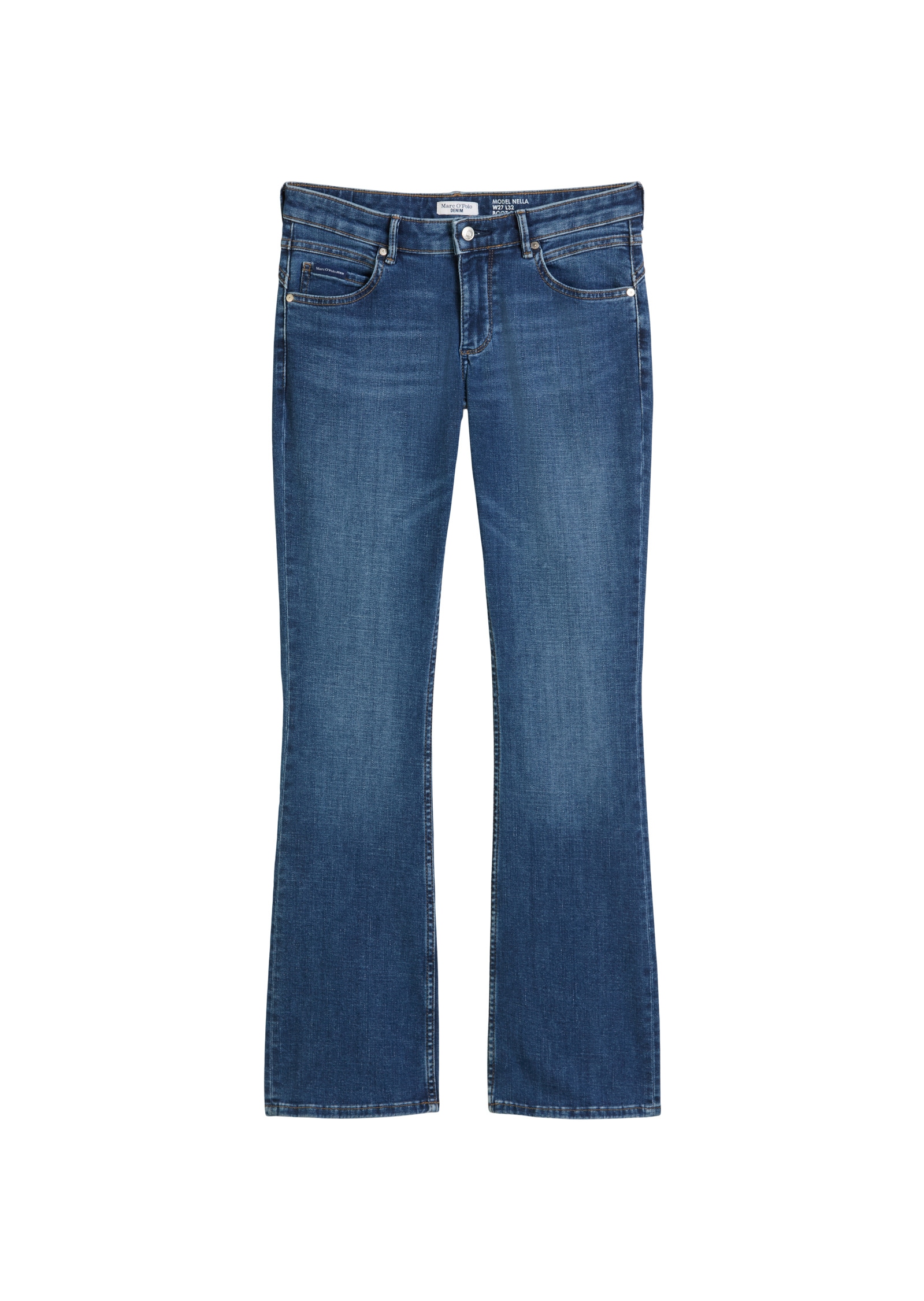 Marc O'Polo DENIM Bootcut-Jeans »aus Bio-Baumwoll-Stretch«