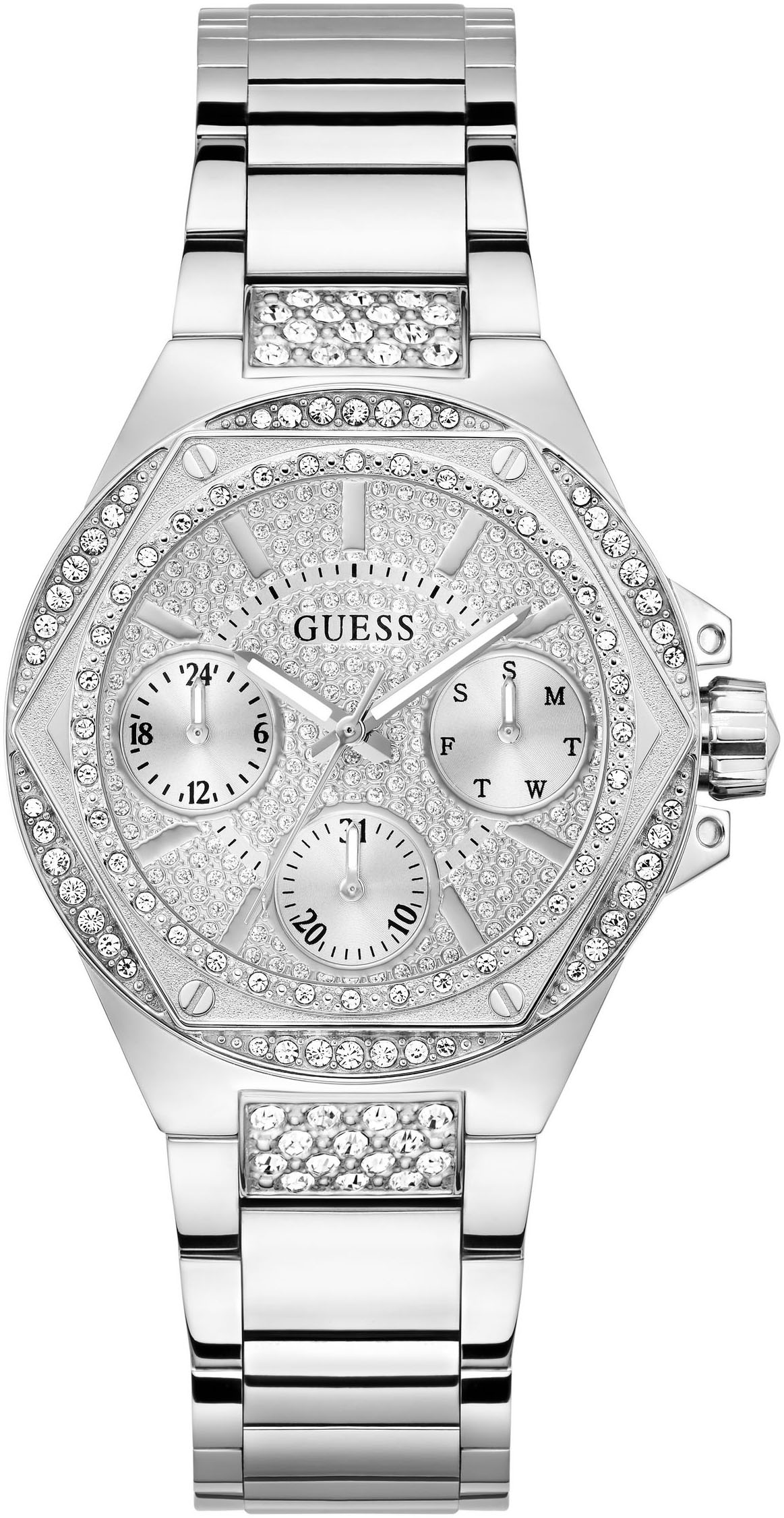 Guess Multifunktionsuhr »ENVY« Quarzuhr Armb...