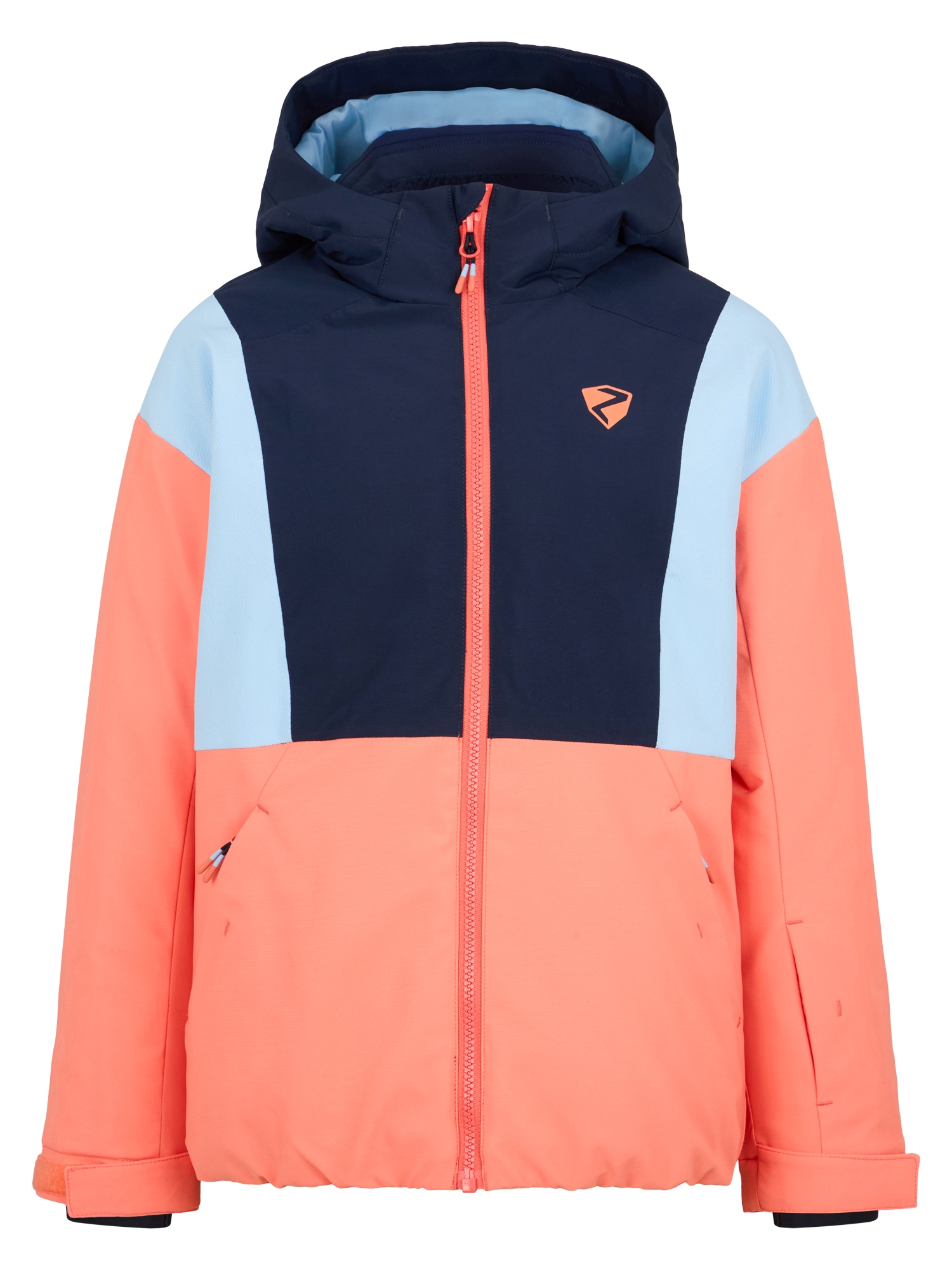 Ziener Skijacke "ABBE-Z AQUASHIELD JUNIOR" wasser- u. winddicht, atmungsaktiv, warm, reflektierende Elemente