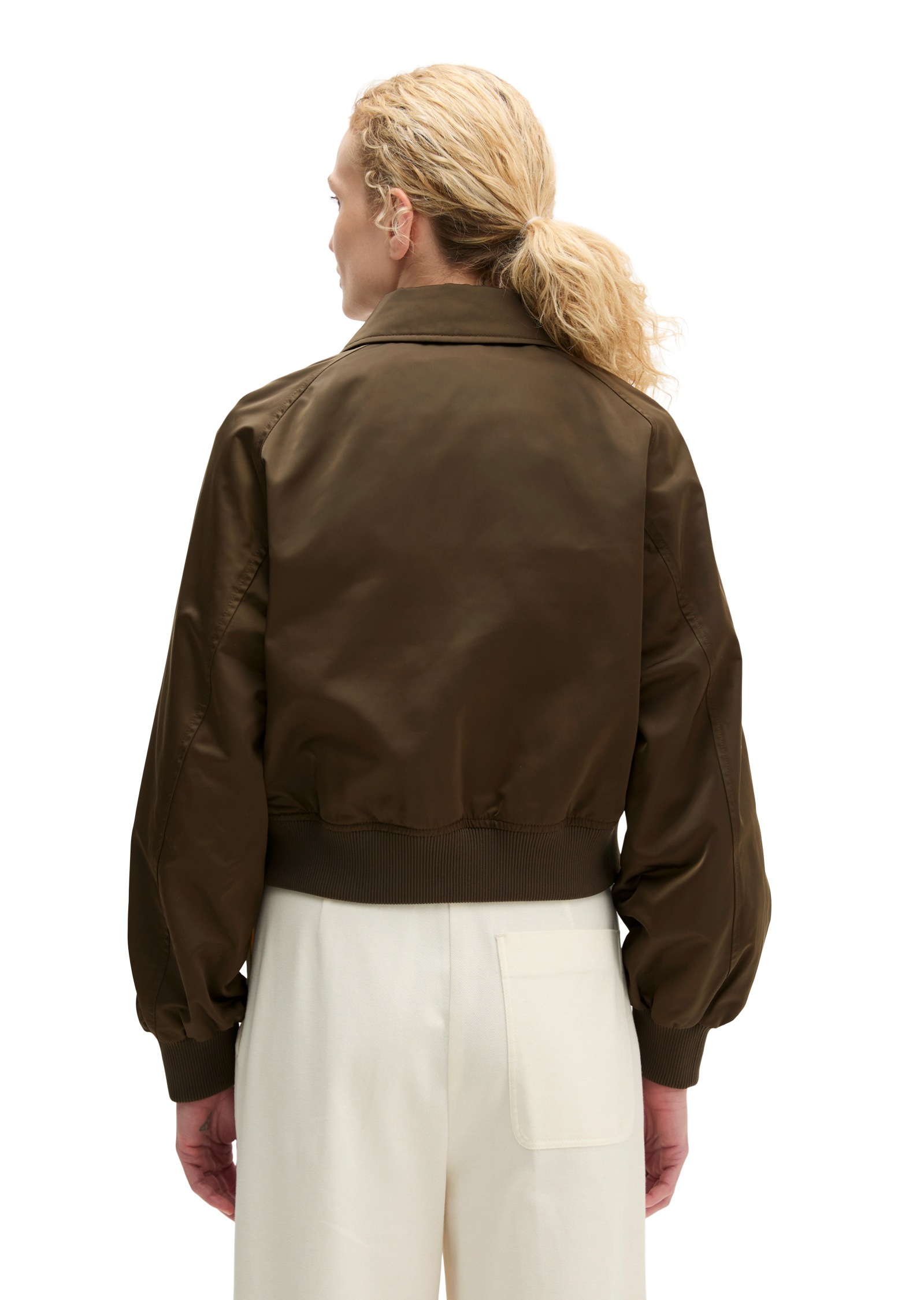 Marc O'Polo Outdoorjacke »aus recyceltem Shiny-Polyester-Twill«