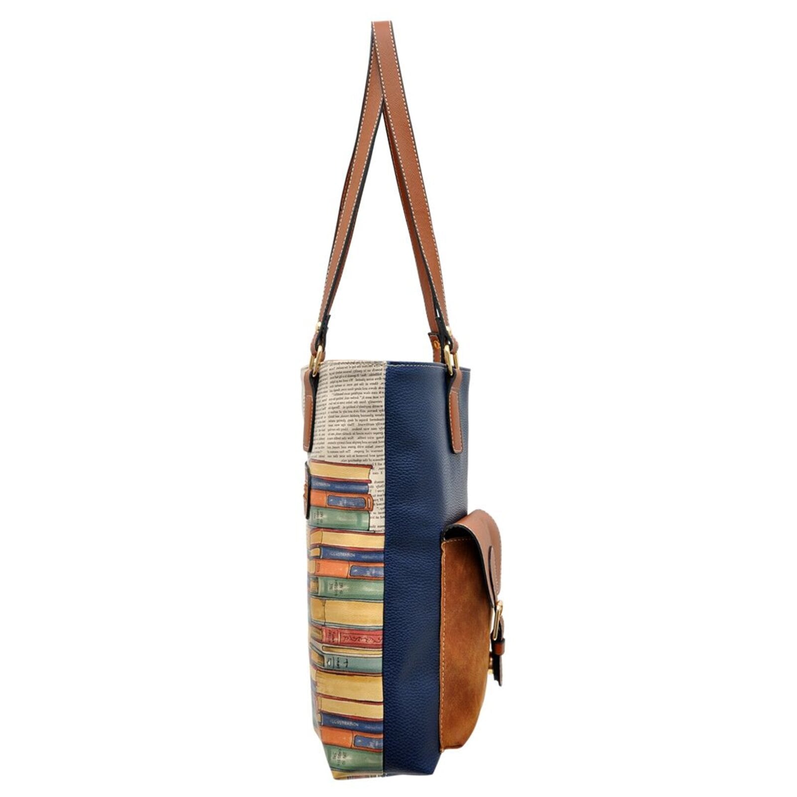 DOGO Umhängetasche »Multi Pocket Bag The Wise Owl Damen Handtaschen (Fashion) /«, Vegan