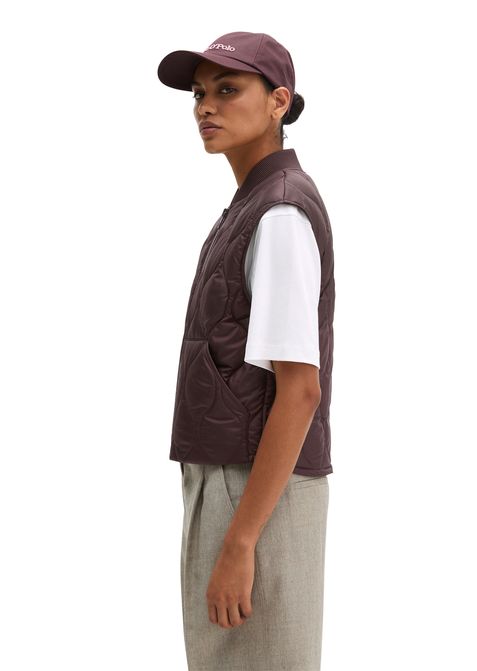 Marc O'Polo Steppweste »aus recyceltem Polyester«