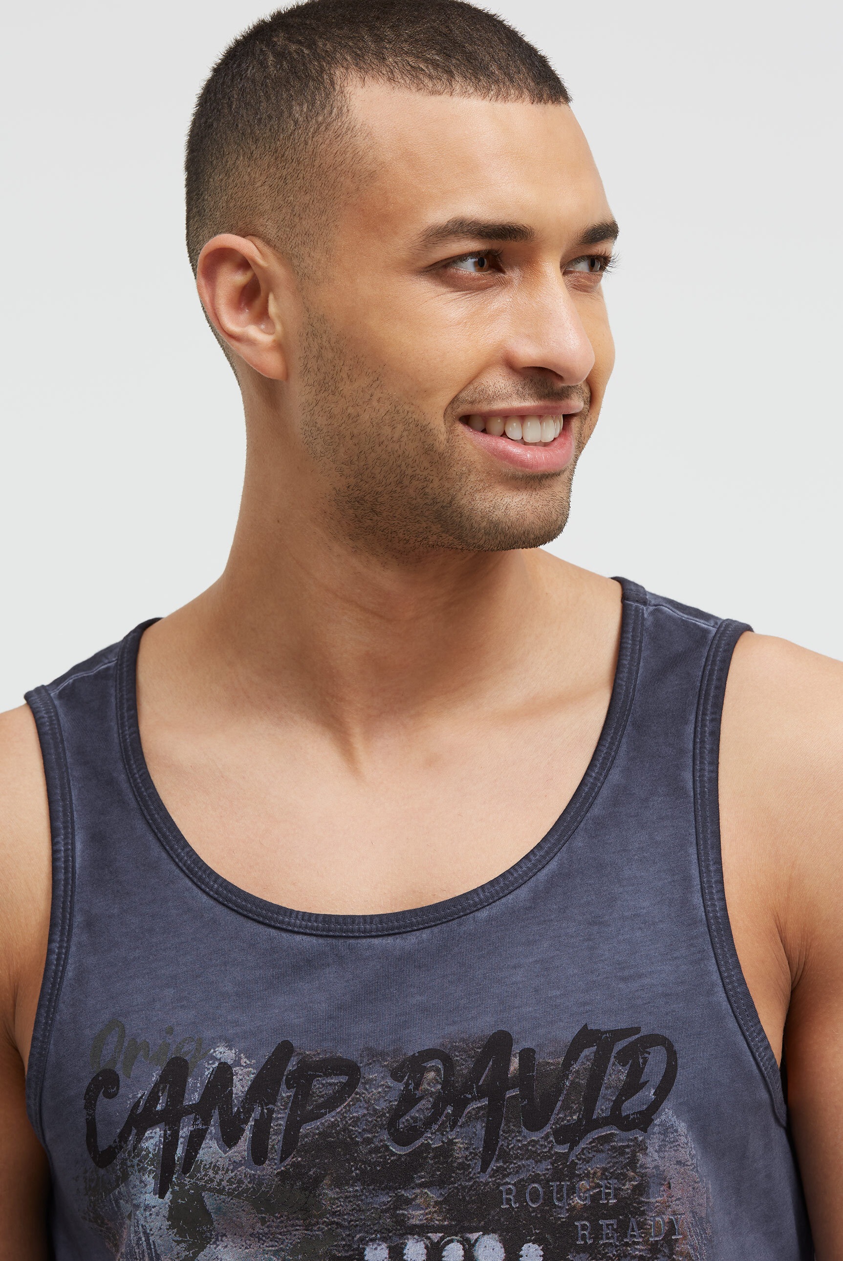 CAMP DAVID Tanktop aus Baumwolle