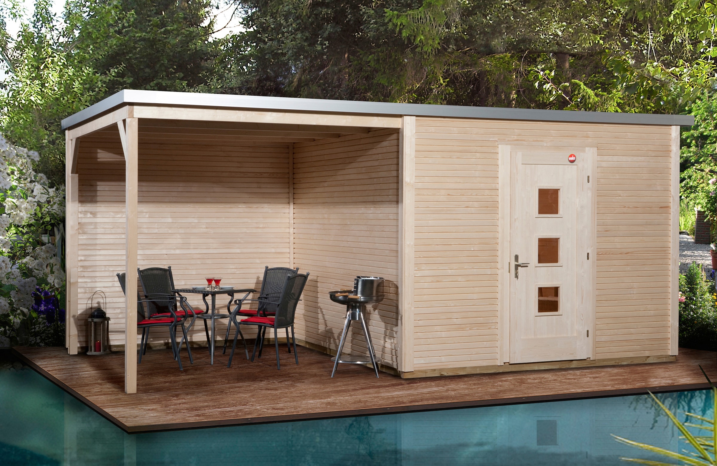 weka Gartenhaus "wekaLine 413B Gr.2"