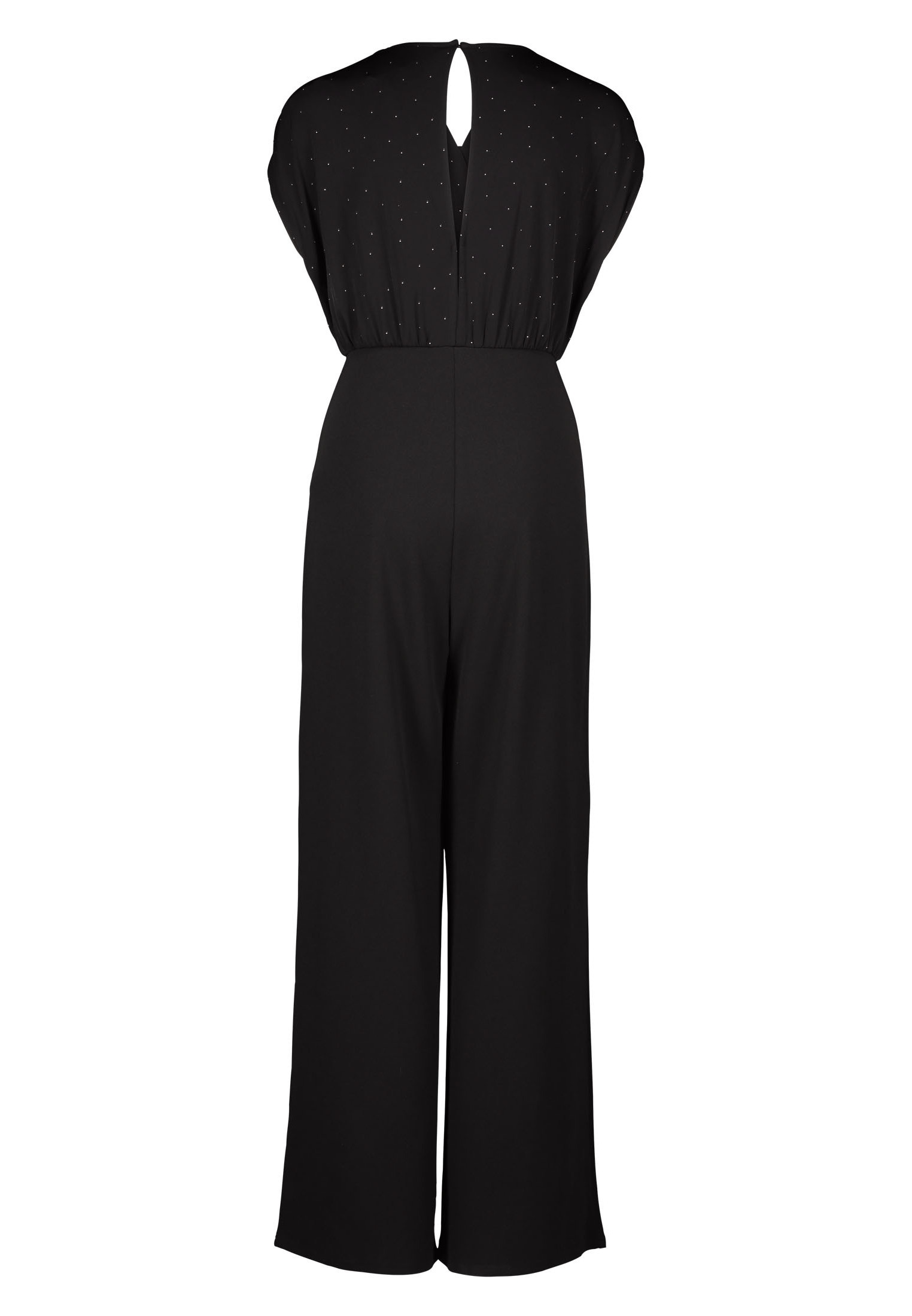 Zero Overall »zero Jumpsuit mit Glitzersteinchen«, (1 tlg.), Wickeldesign