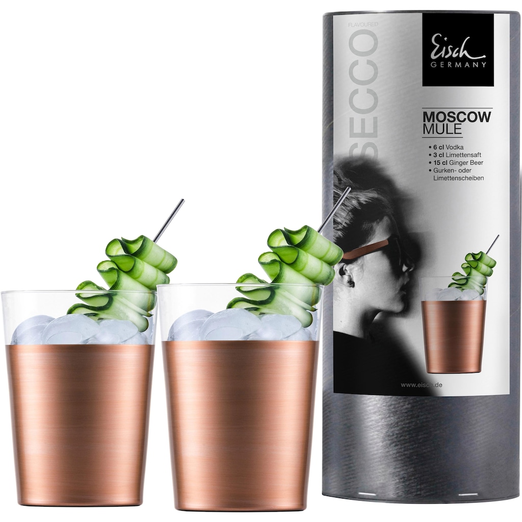 Eisch Cocktailglas »Secco Flavoured Moscow Mule«, (Set, 2 tlg.)
