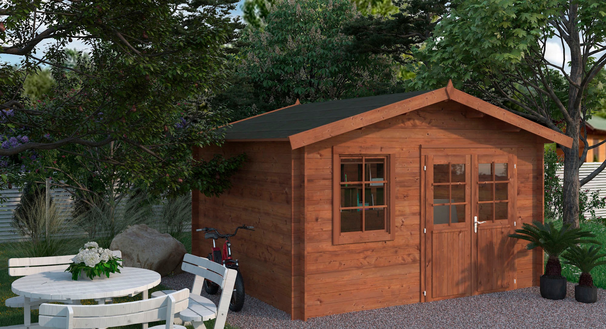 Palmako Gartenhaus »Valentine«, 11 qm