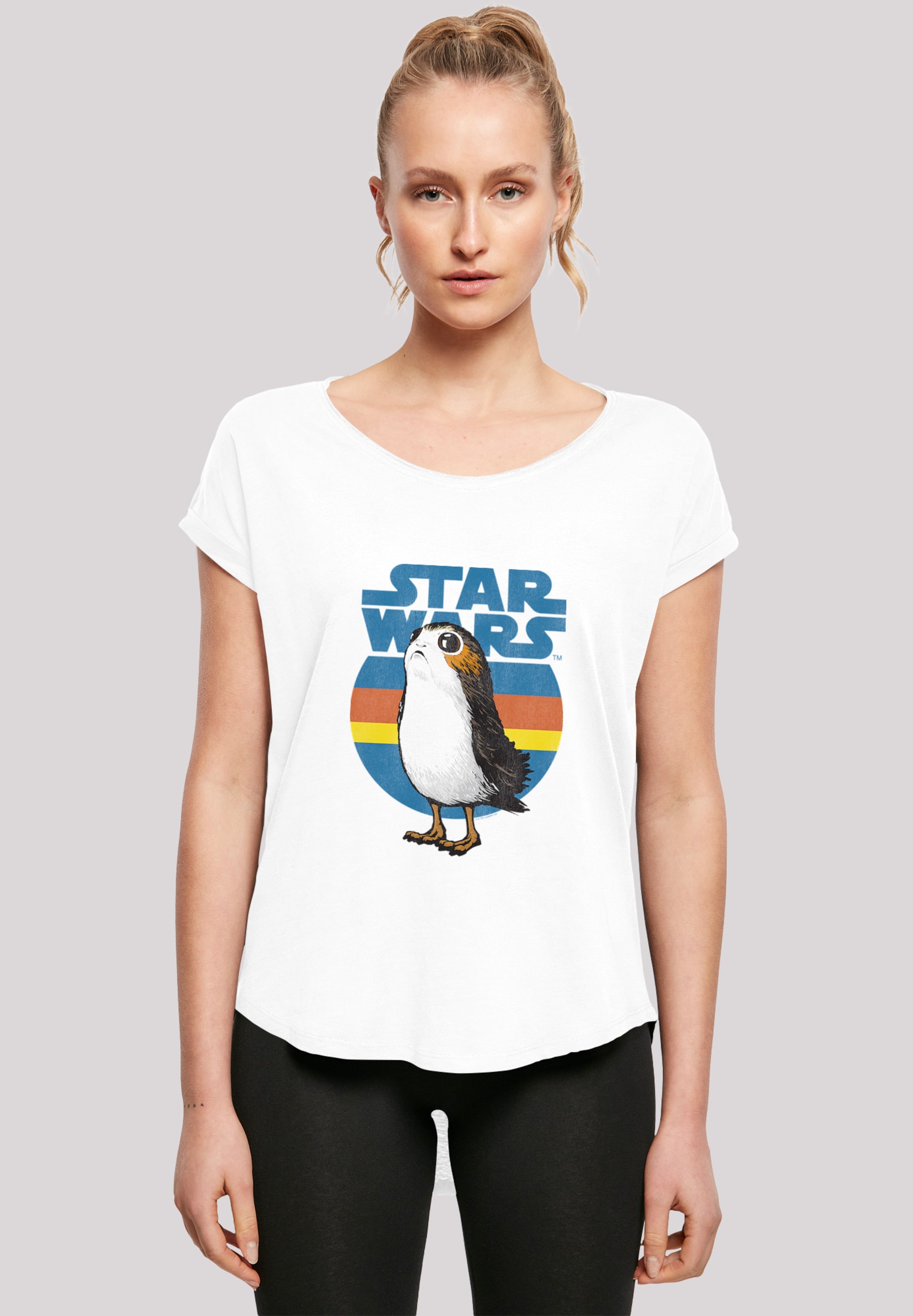 F4NT4STIC T-Shirt "Star Wars Last Jedi Porg", Print günstig online kaufen