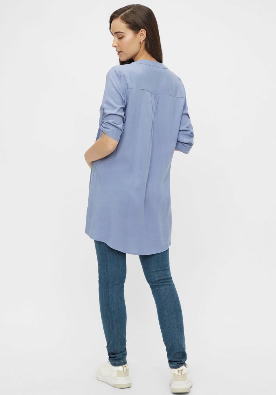 Mamalicious Umstandsbluse »MLMERCY LIA 3/4 WOVEN TUNIC 2F NOOS A.«