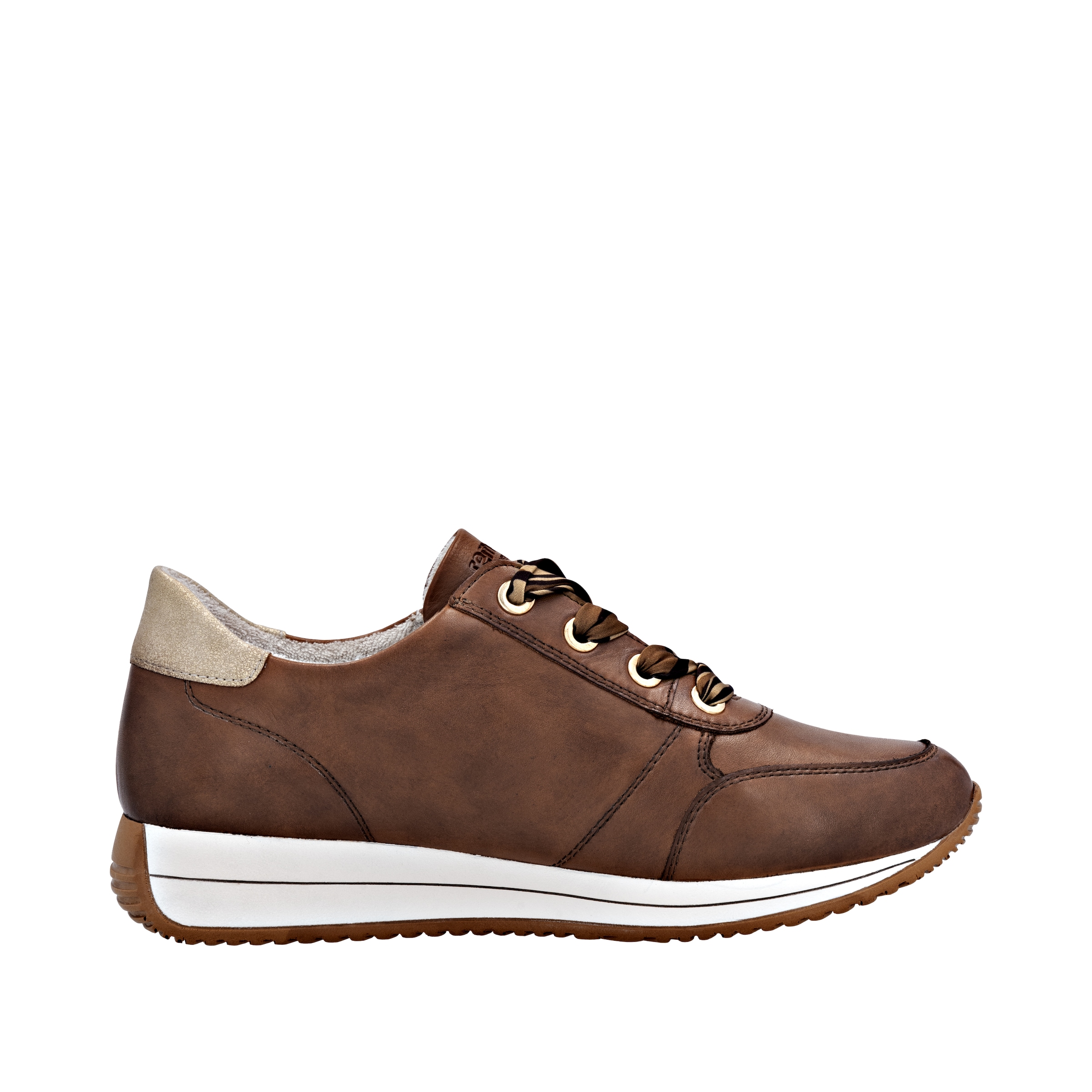Remonte Keilsneaker, Schnürschuh, Halbschuh, Freizeitschuh mit seitlichem Reißverschluss