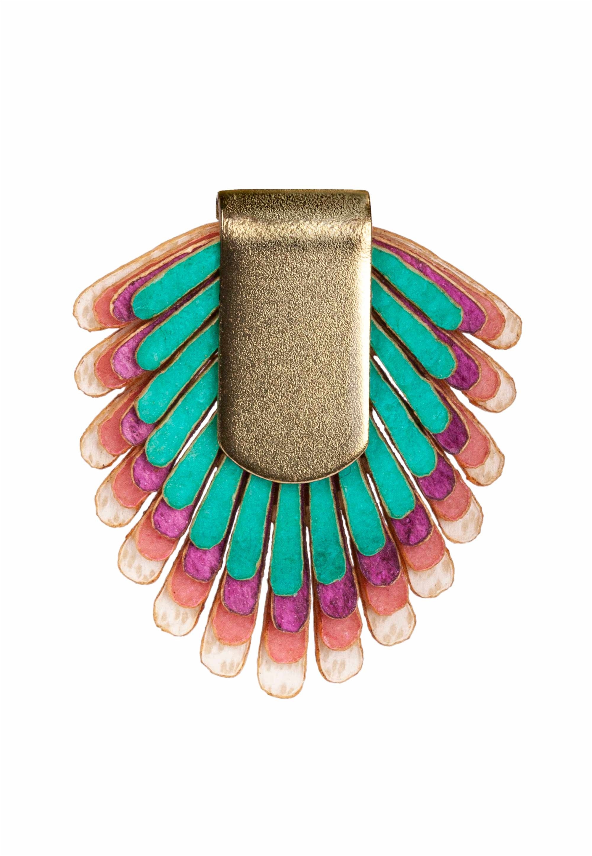 GRETCHEN Paar Ohrstecker »Pam Pem Earring Stud«, aus buntem Pergament