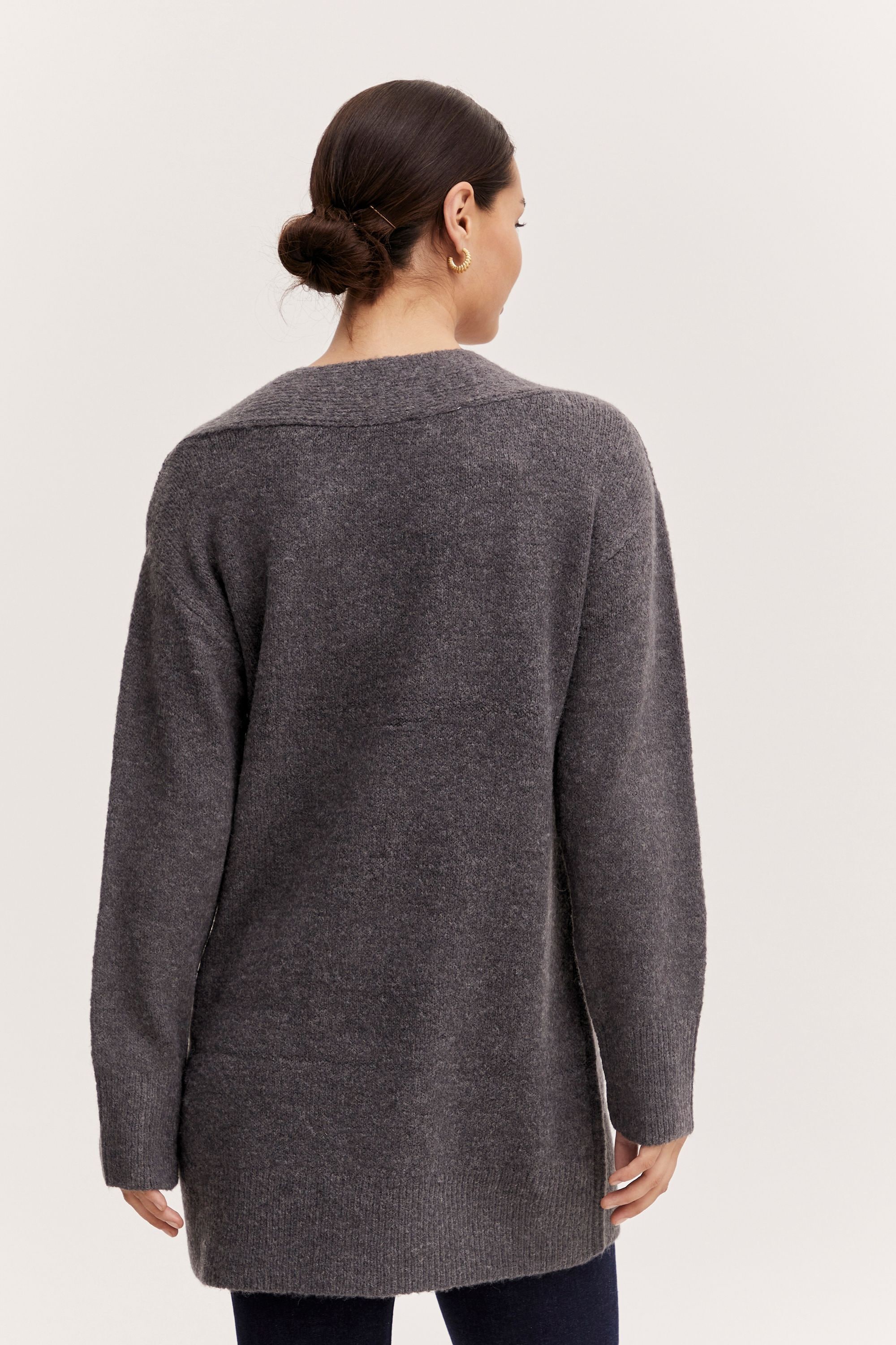 b.young Strickfleece-Pullover »Strickpullover BYMirelle«