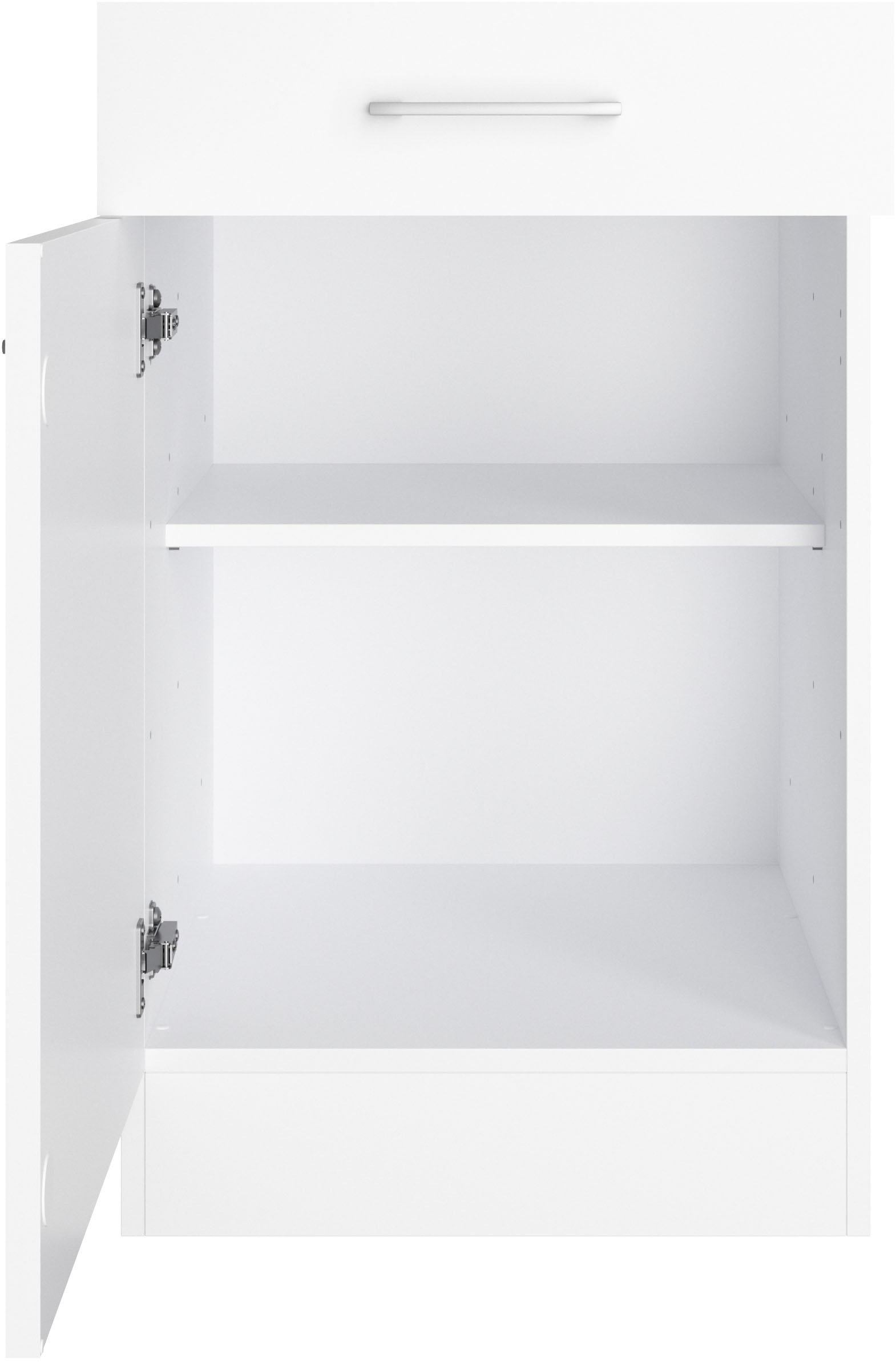 KOCHSTATION Unterschrank »KS-Milan« Unterschrank 50 cm, matte oder hochglänzende Fronten