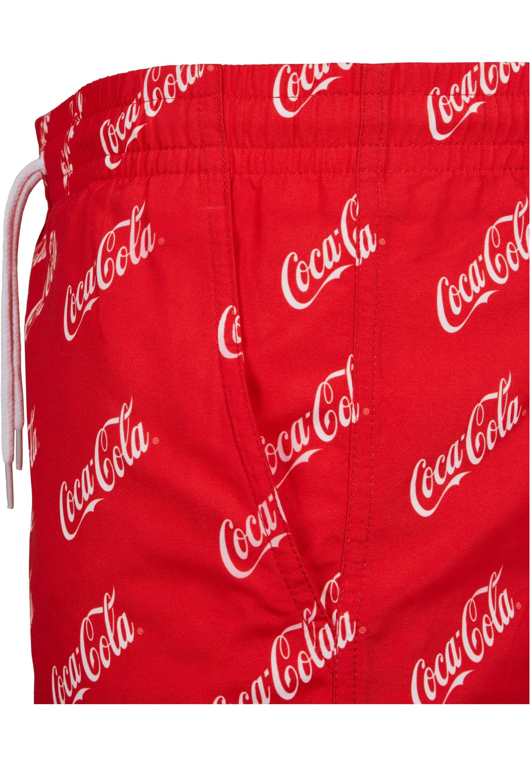 Merchcode Badeshorts »Merchcode Herren Coca Cola Logo AOP Swimshorts«
