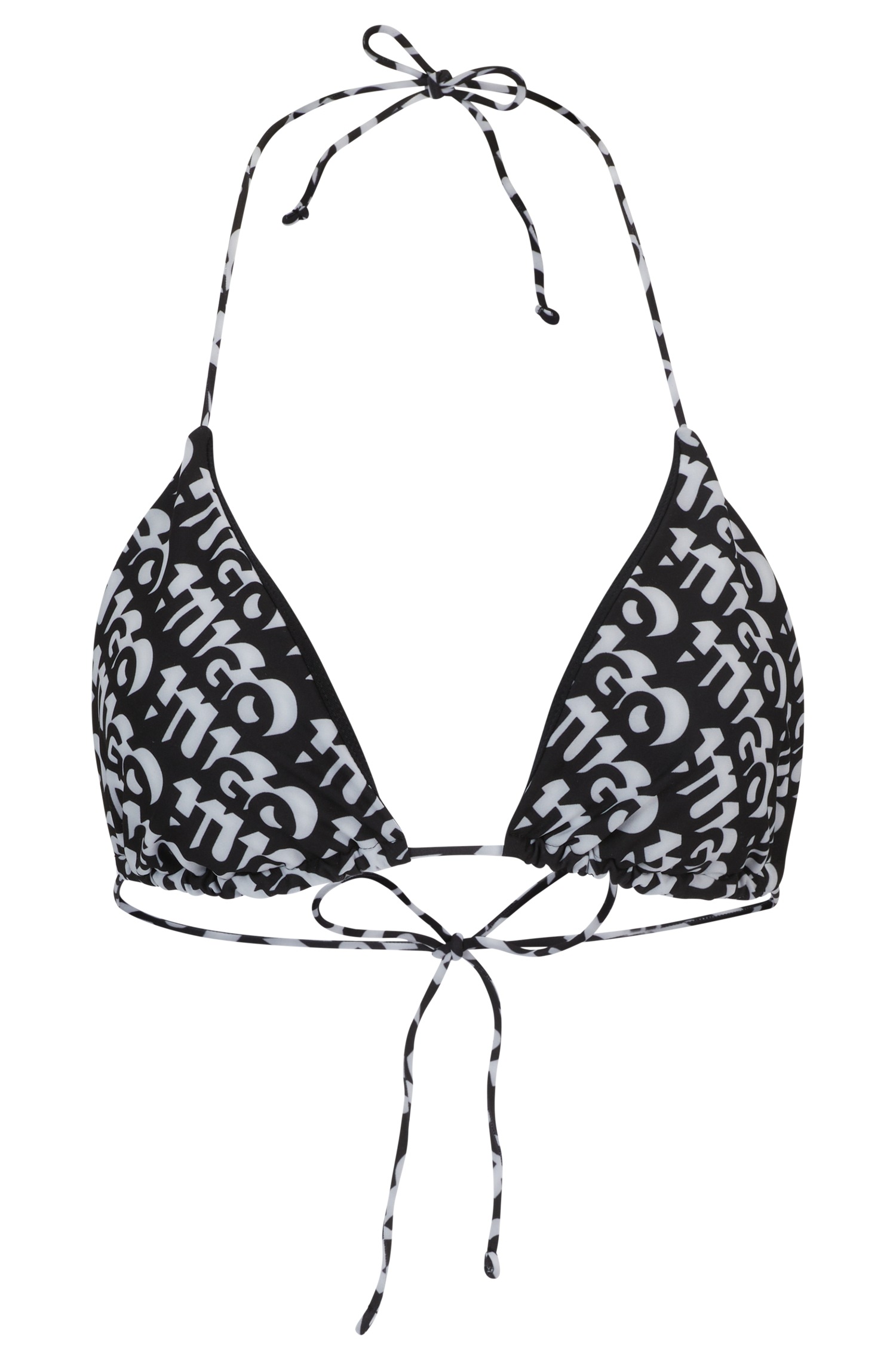 HUGO Underwear Maudymosi kostiumėlio viršutinė dalis »BONNIE TRIANGLE« su papuošimu
