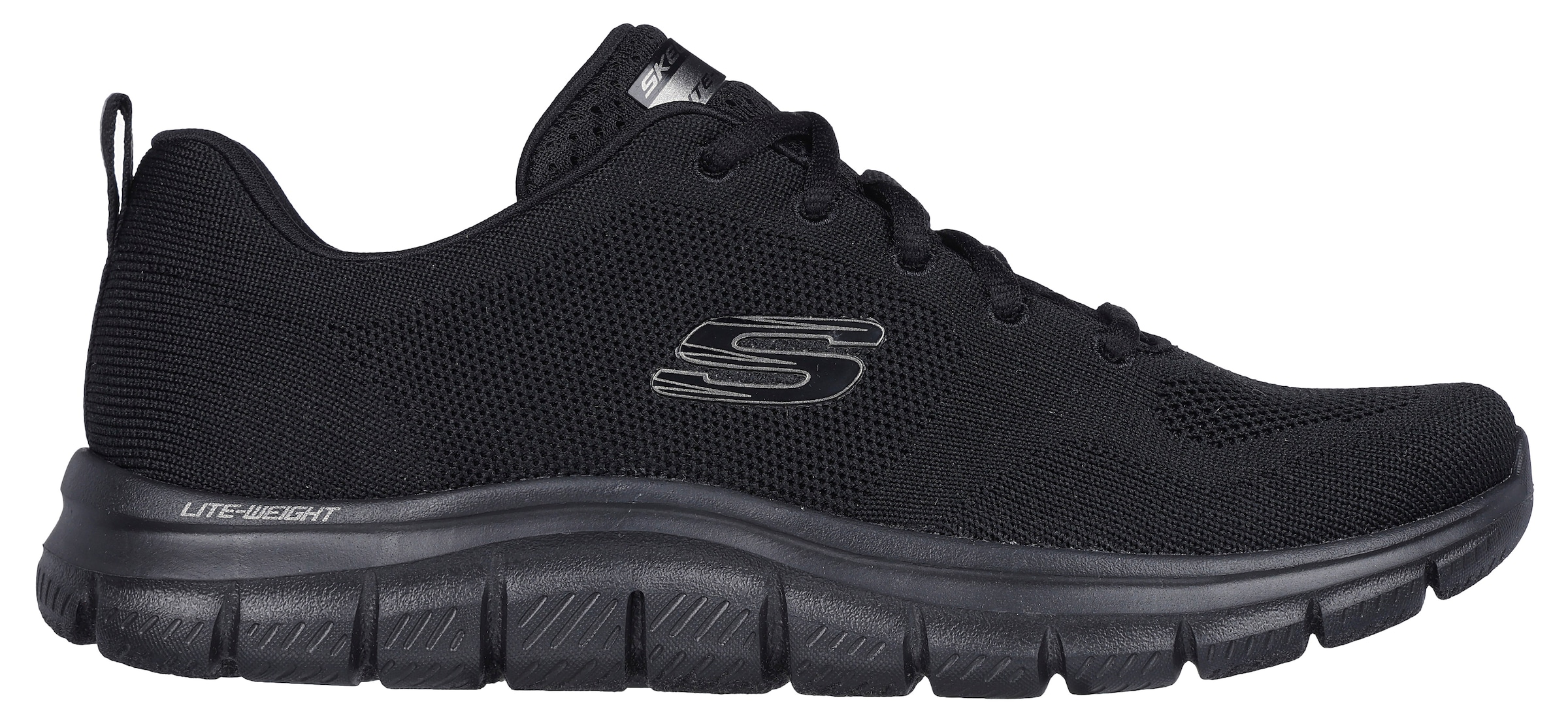 Skechers Sneaker »TRACK-DAYTIME DREAMER«, Freizeitschuh, Halbschuh, Schnürschuh in bequemer Form